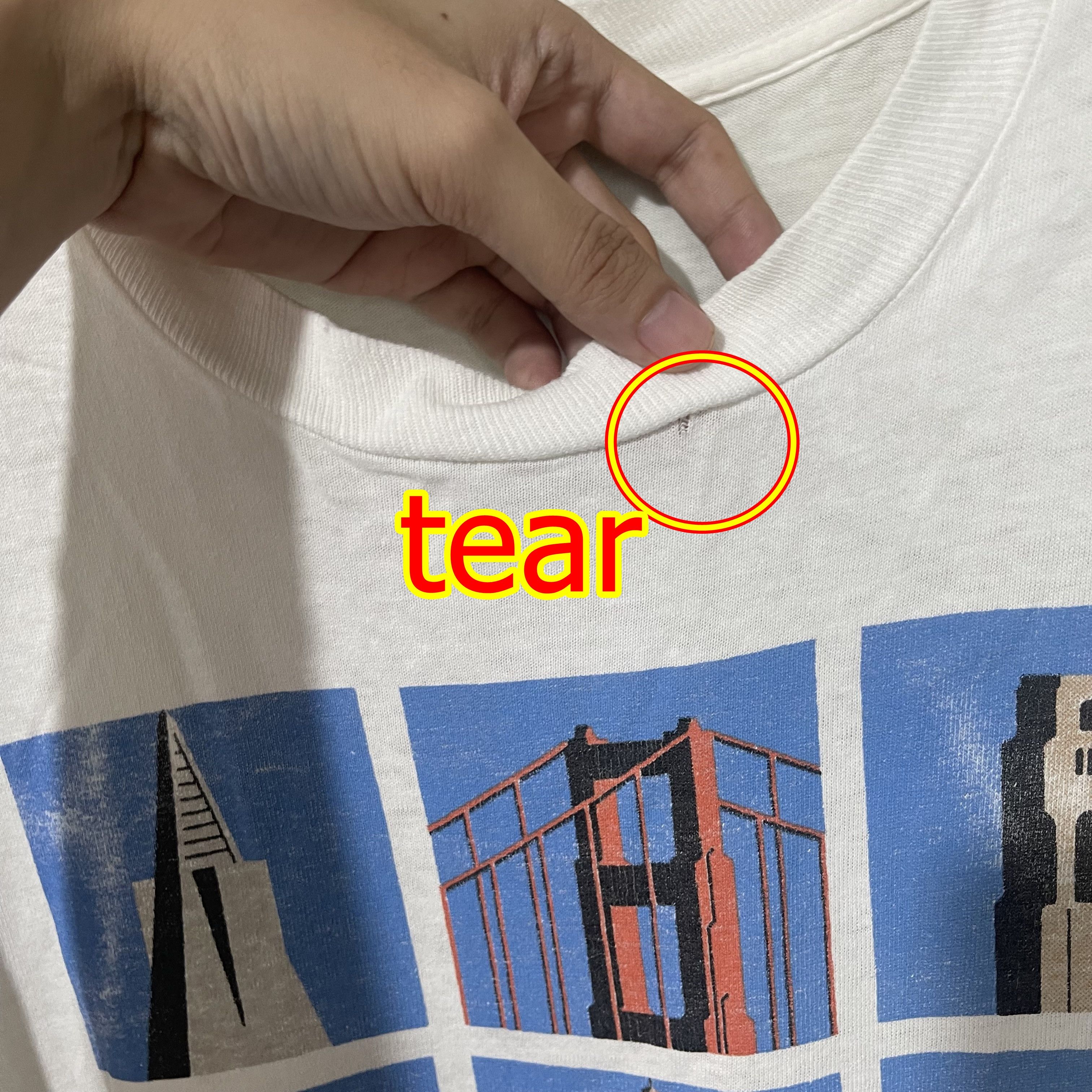 Vintage Vintage 1992 San Francisco Shirt Size US L / EU 52-54 / 3 - 6 Thumbnail