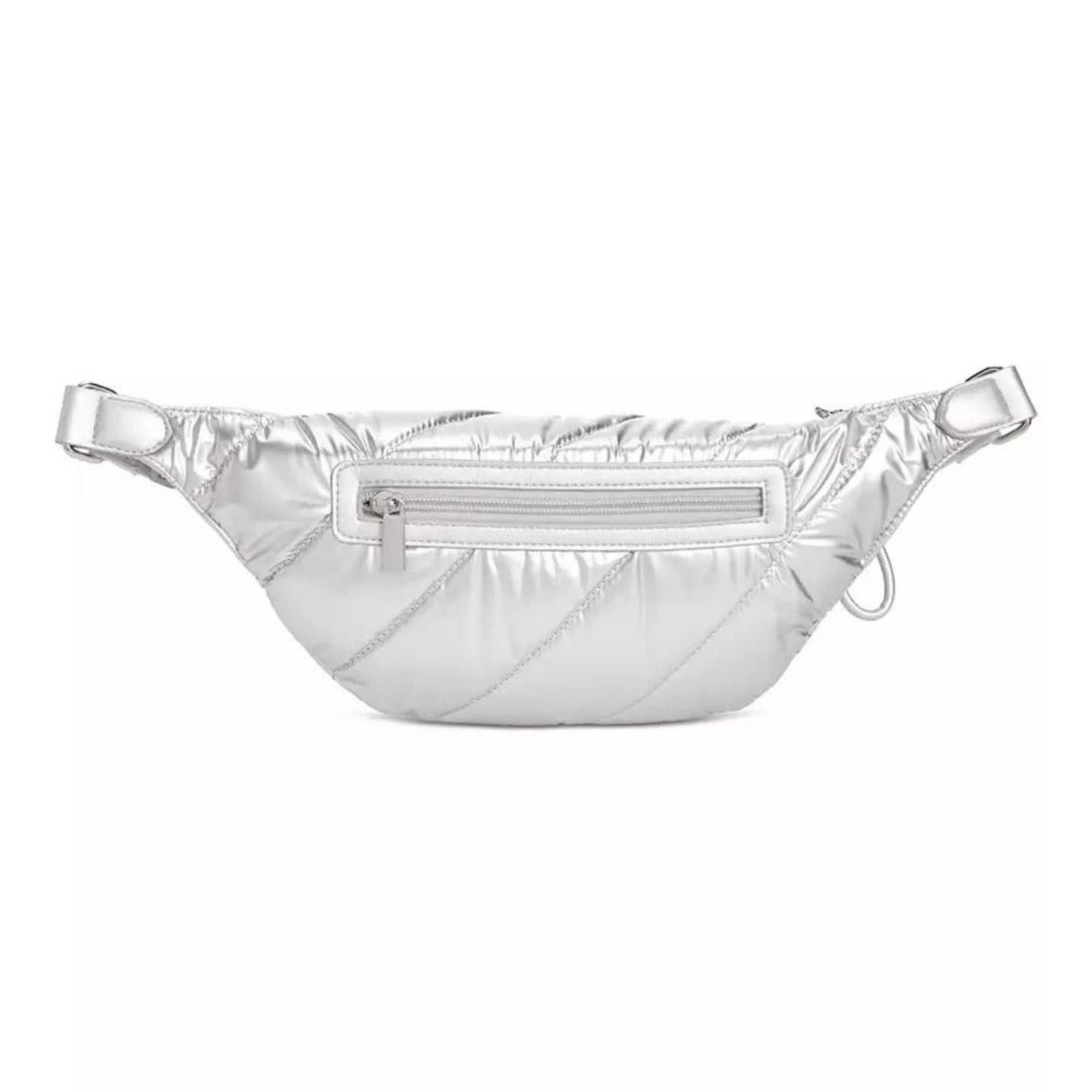 Other On 34th Nylon Metallic Belt Bag – Silver Size ONE SIZE - 3 Thumbnail