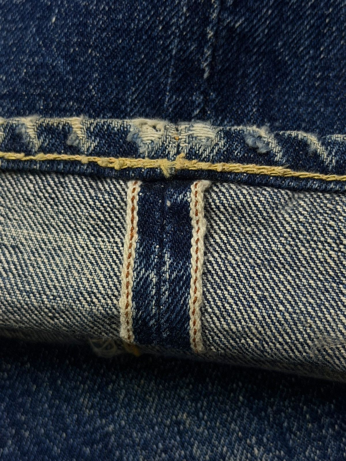 Denime Vintage 90s Denime Lot 66 Selvedge Denim Jeans Japan | W29 Size US 29 - 9 Thumbnail