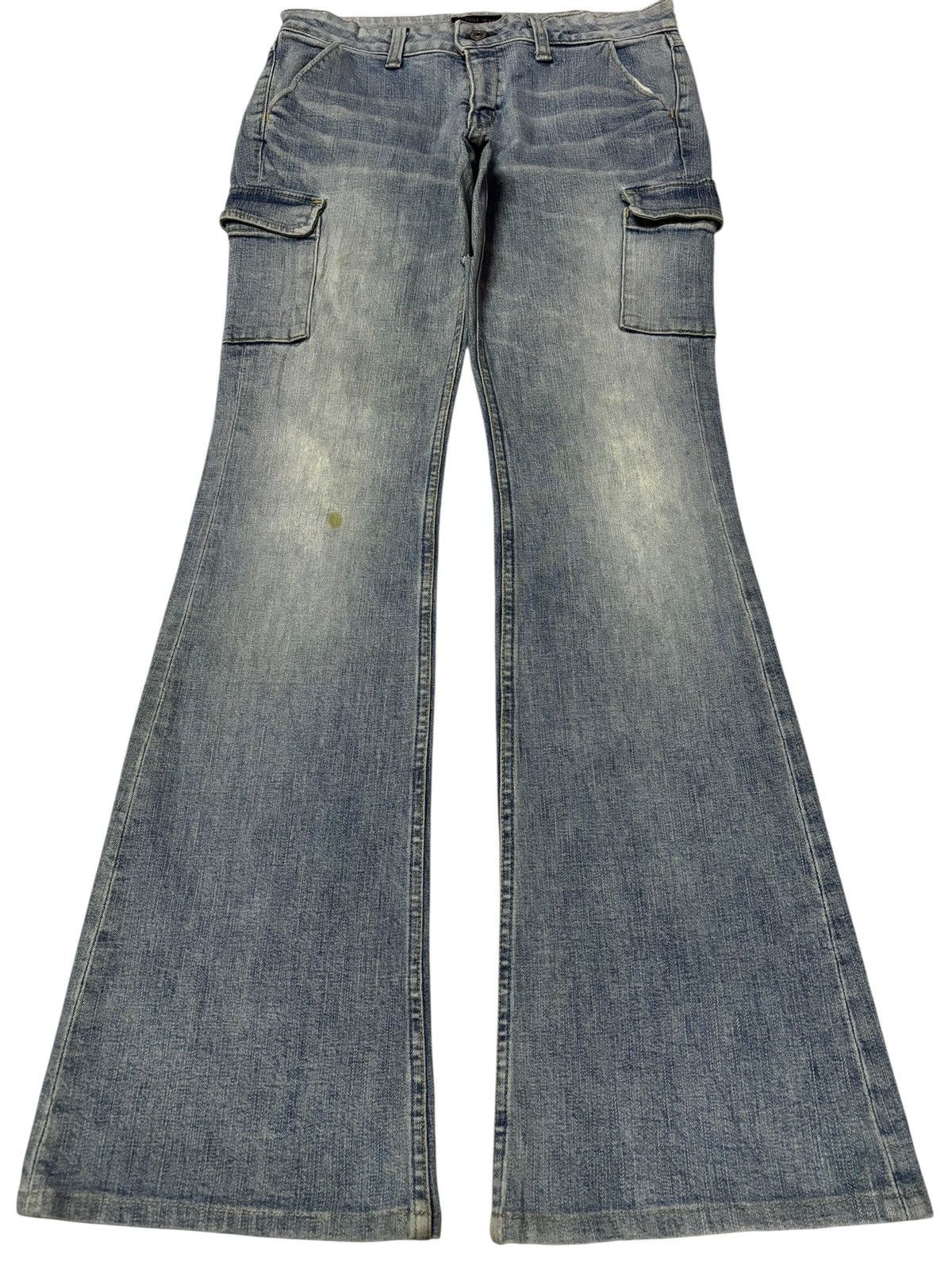 Japanese Brand Vtg Nudist Jeans Japan Bondage Punk Jeans Size 28" / US 6 / IT 42 - 1 Thumbnail