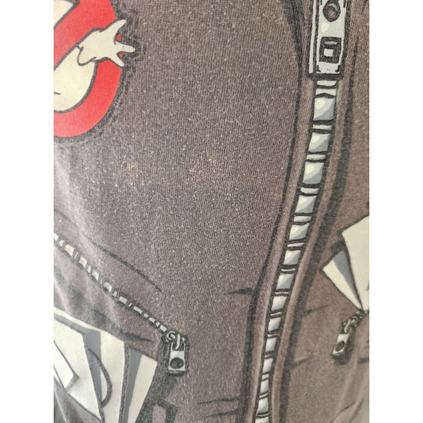 Vintage Ghostbusters Mens T-Shirt Gray Dr. Peter Venkman Short Sleeve Medium Crew Neck Cotton Graphic Print 2010-2019 Mens Regular Vintage? Size US M / EU 48-50 / 2 - 3 Thumbnail