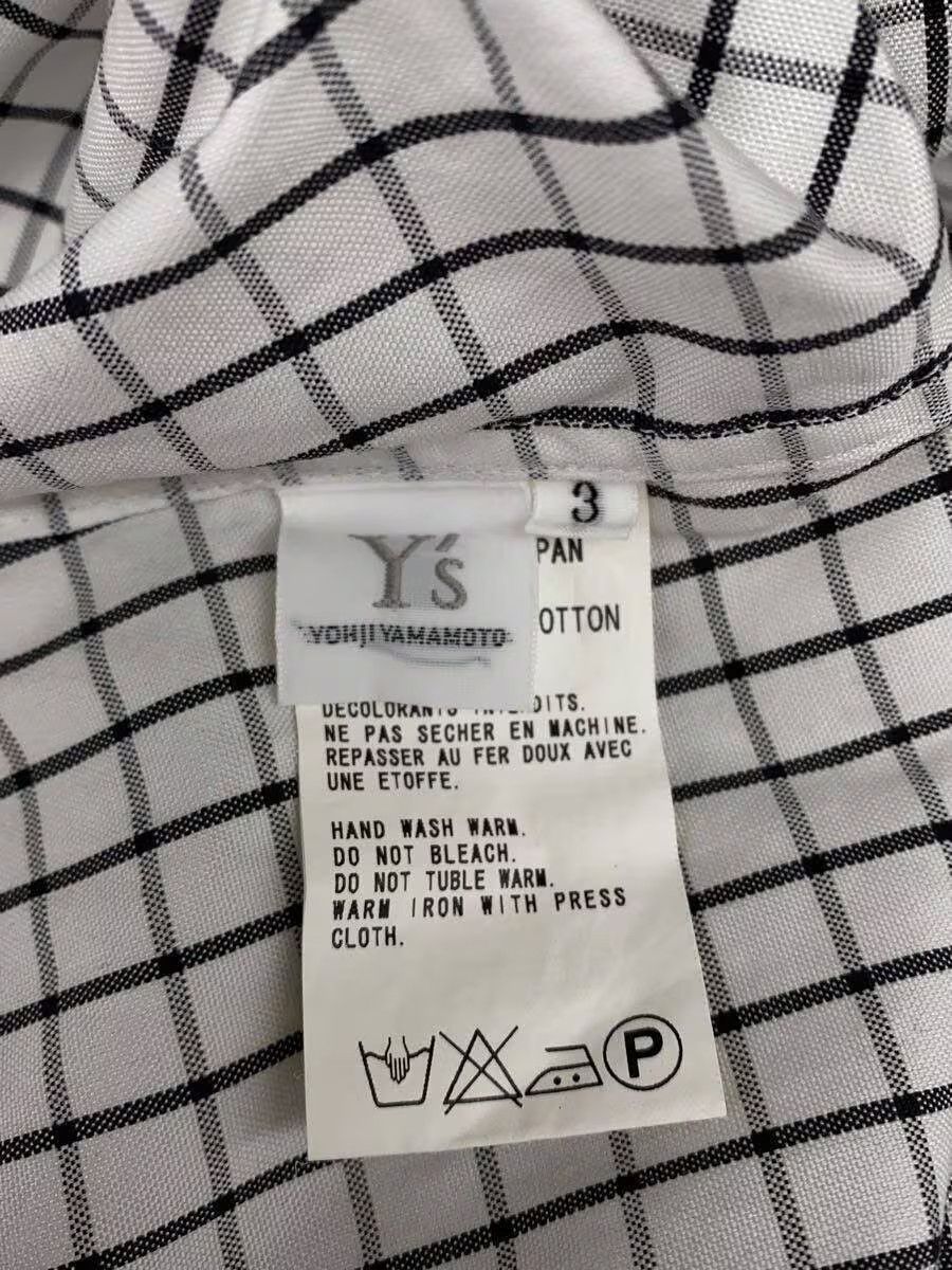 Y's × Yohji Yamamoto SS08 Check Cotton Button Shirt Size US L / EU 52-54 / 3 - 6 Thumbnail