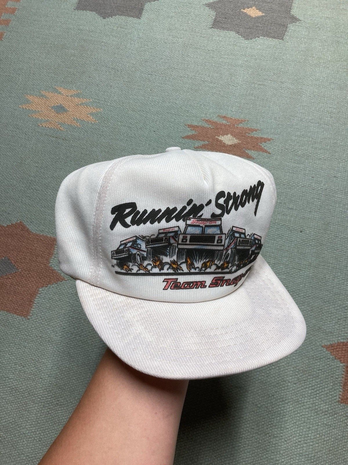 Vintage SnapBack snap on tools Runnin strong car mechanic automobile Size ONE SIZE - 1 Thumbnail