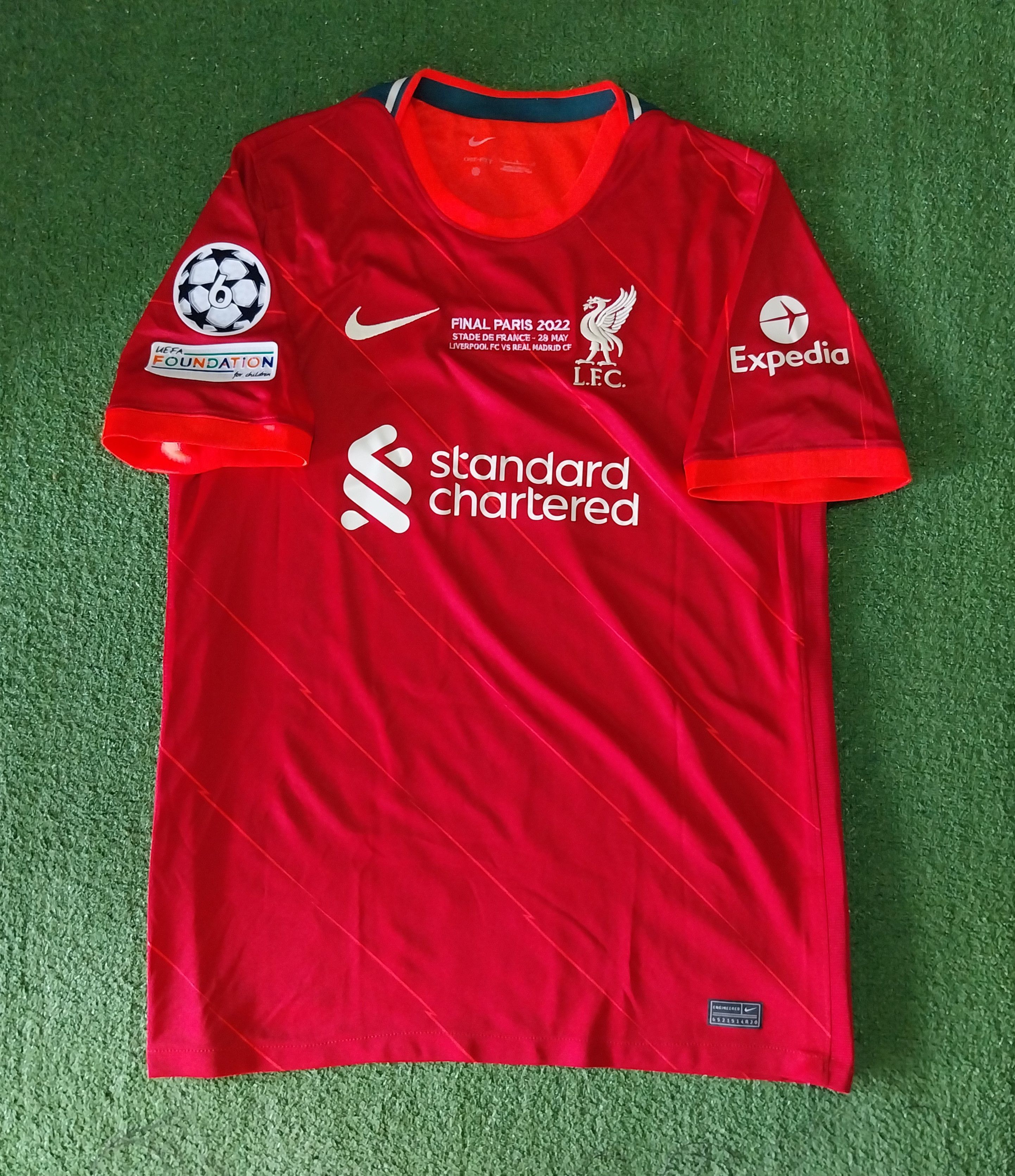 Nike Liverpool home 2021/2022 mo salah jersey football Size US L / EU 52-54 / 3 - 2 Thumbnail