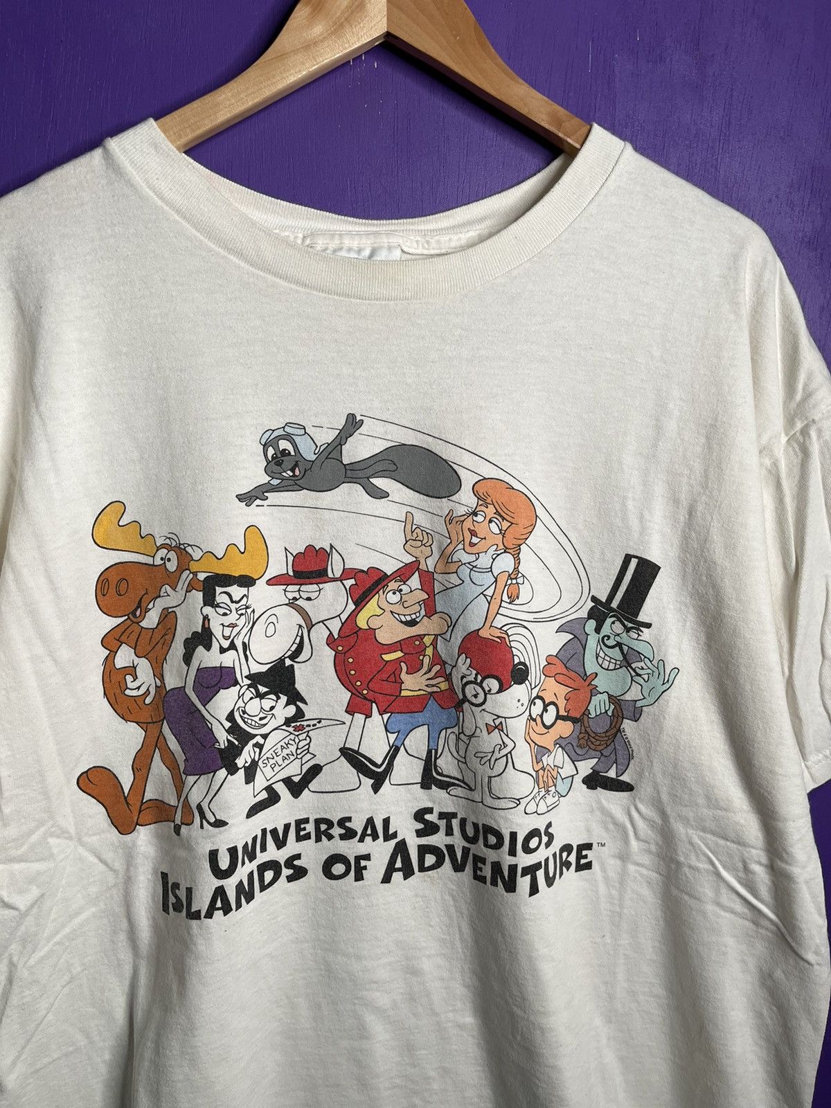 Universal Studios × Vintage Vintage 90s Universal studios islands of adventure t-shirt Size US XL / EU 56 / 4 - 3 Thumbnail