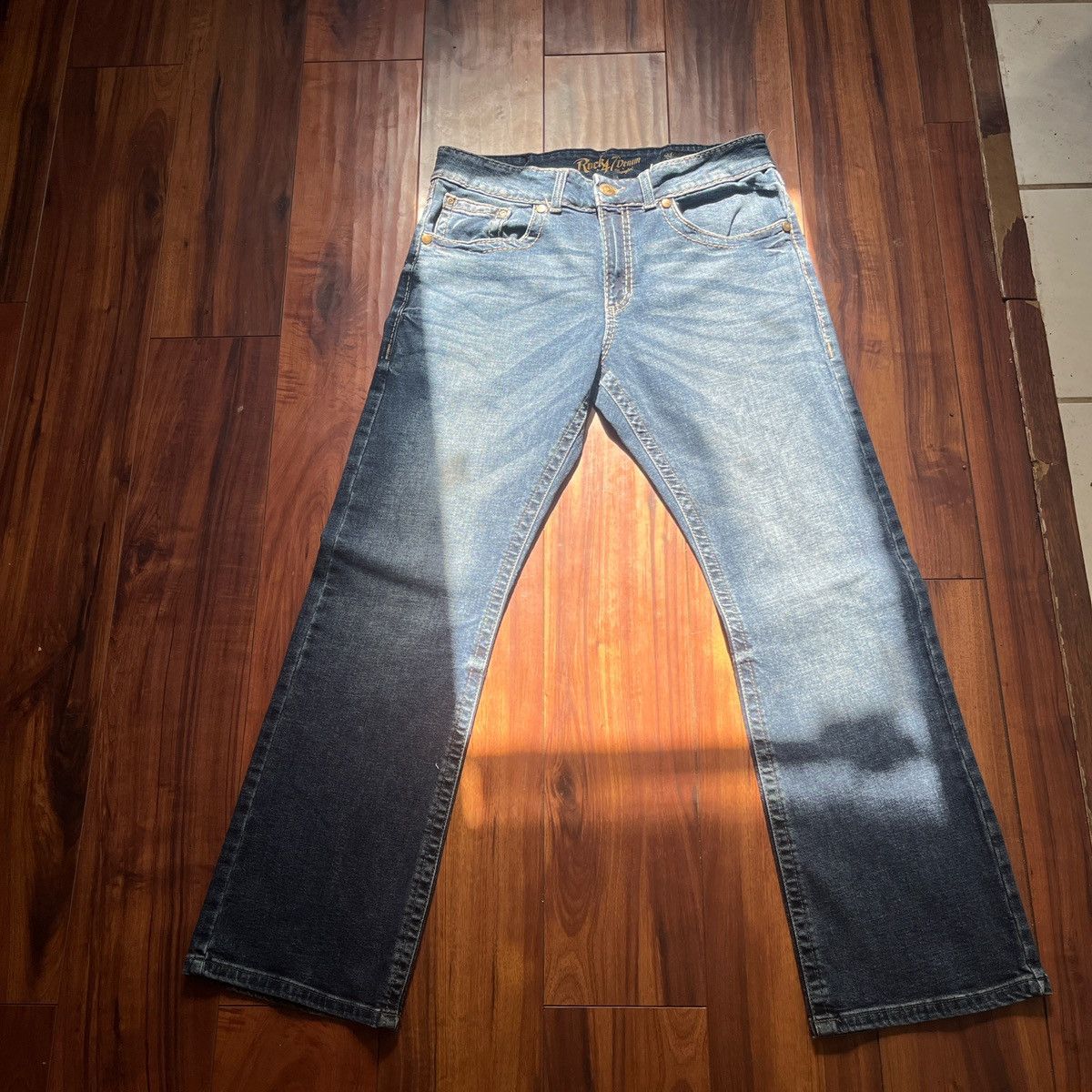 Wrangler rock 47 wrangler jeans Size US 34 / EU 50 - 1 Thumbnail