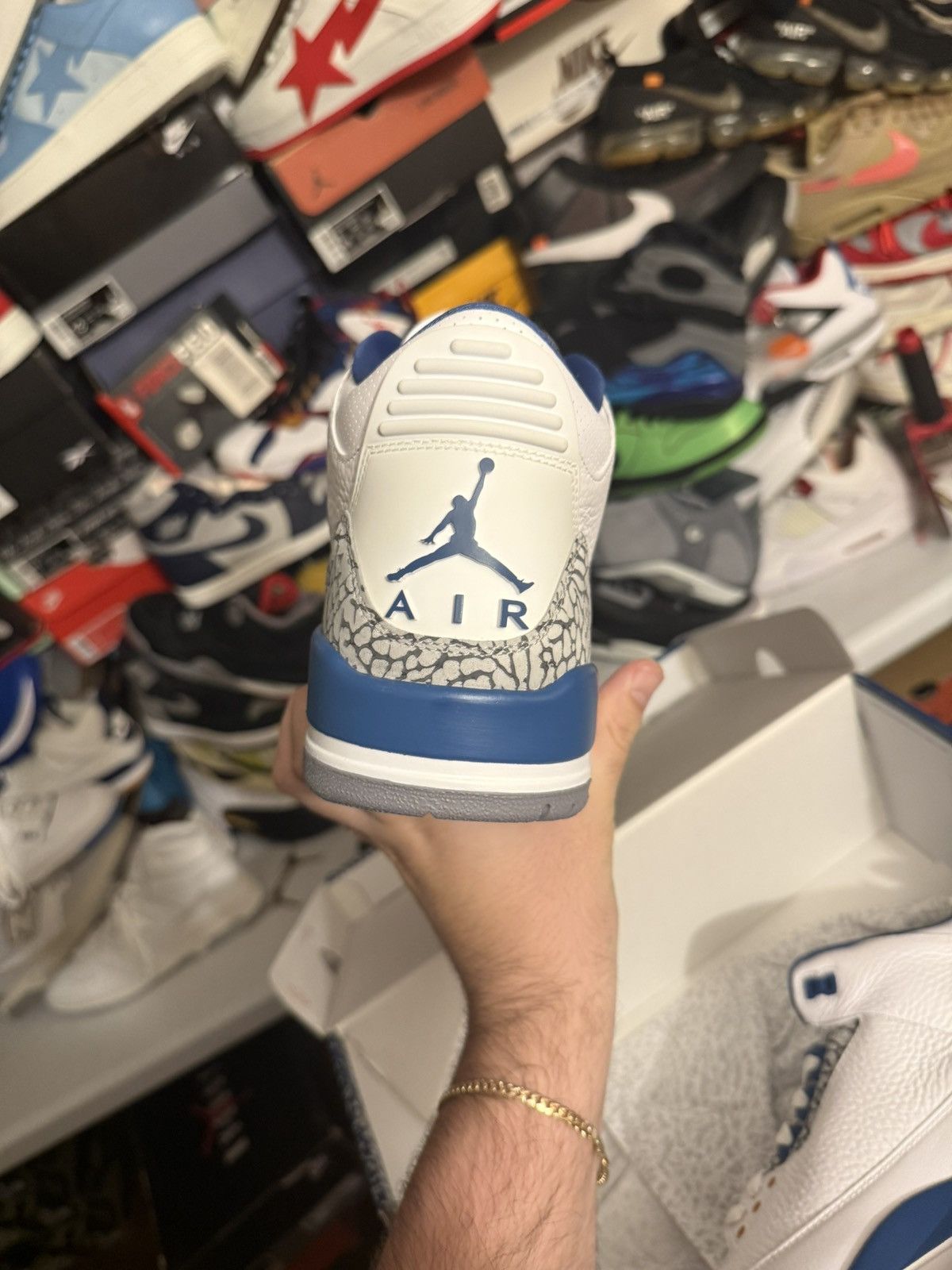 Jordan Brand Jordan retro 3 wizard sz 12 Size US 12 / EU 45 - 4 Thumbnail