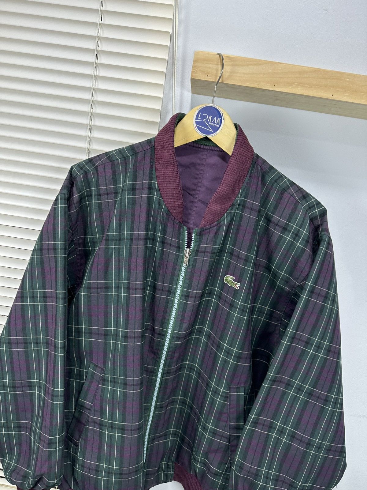Lacoste LACOSTE REVERSIBLE VINTAGE JACKET Size US XL / EU 56 / 4 - 7 Thumbnail