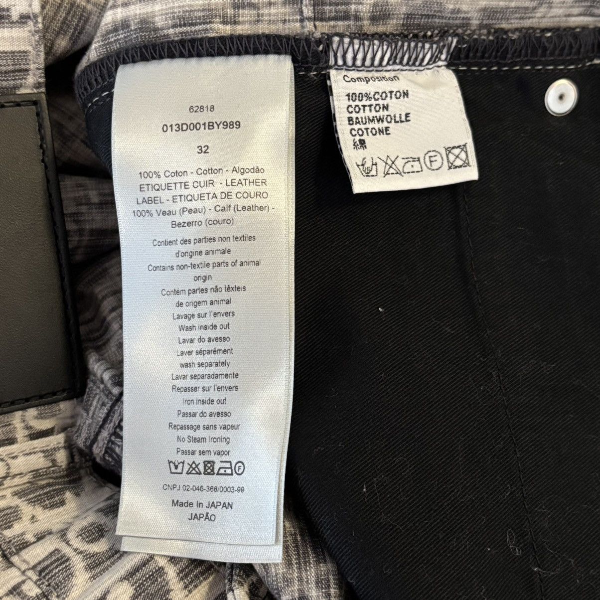 Dior Dior Black Oblique logo Jeans Size 32 Size US 32 / EU 48 - 6 Thumbnail