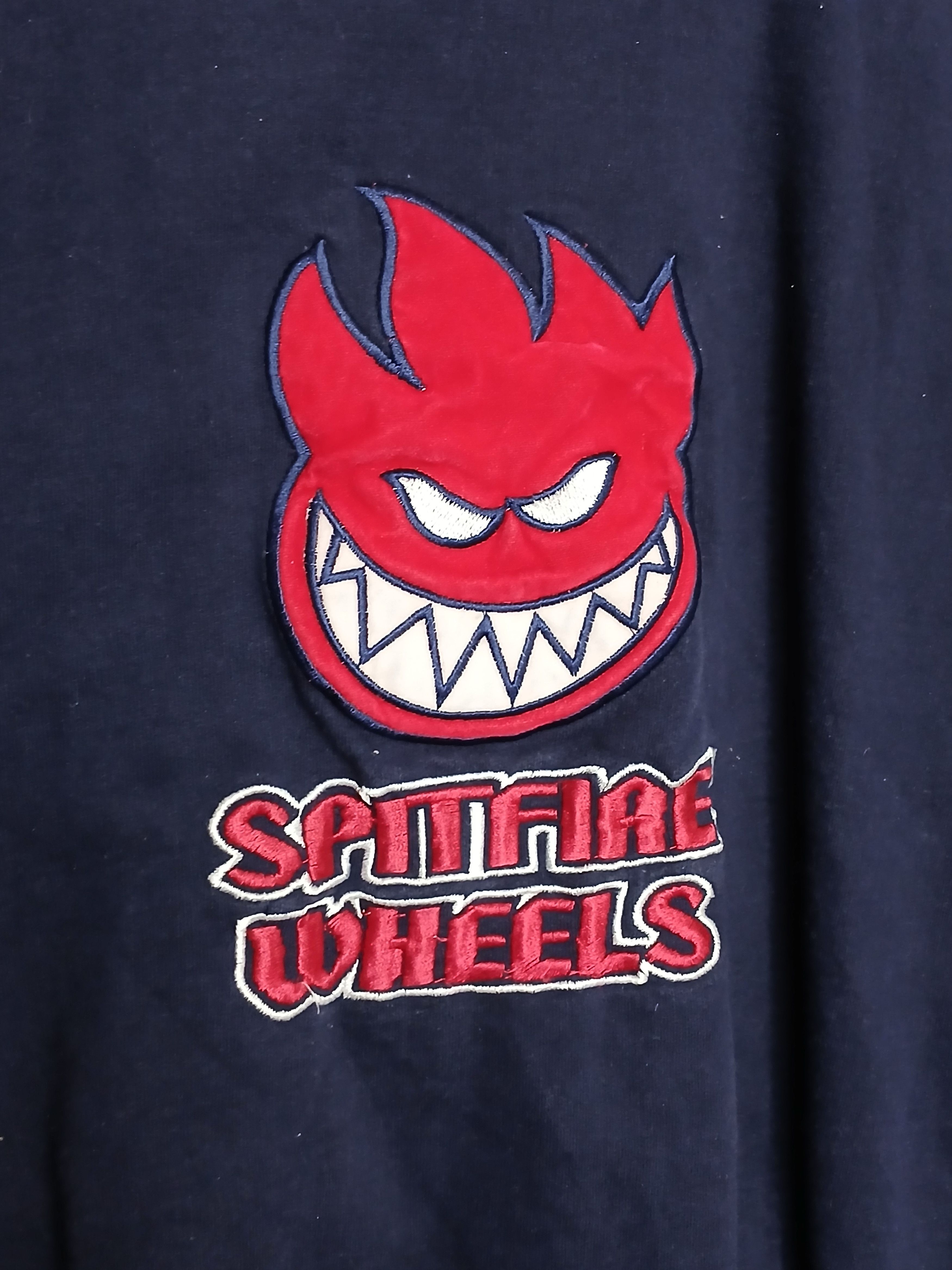 Spitfire × Vintage Vintage Spitfire Wheels Skategang Sweatshirt Size US XL / EU 56 / 4 - 3 Thumbnail