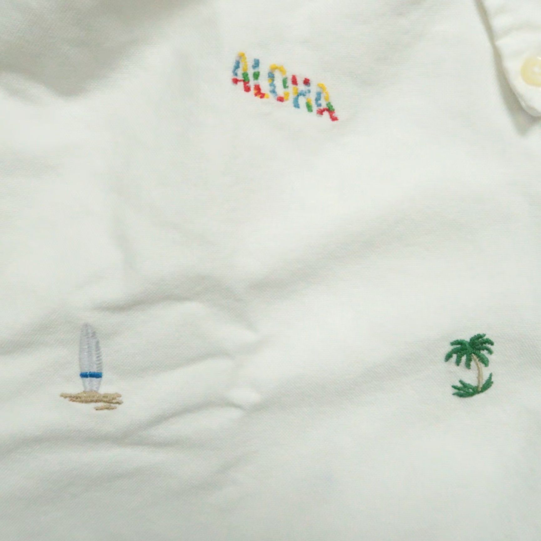 Ralph Lauren Ralph Lauren Shirt Mens XL White Button-Up Hawaiian Aloha Island Surfboard Beach Size US XL / EU 56 / 4 - 4 Thumbnail