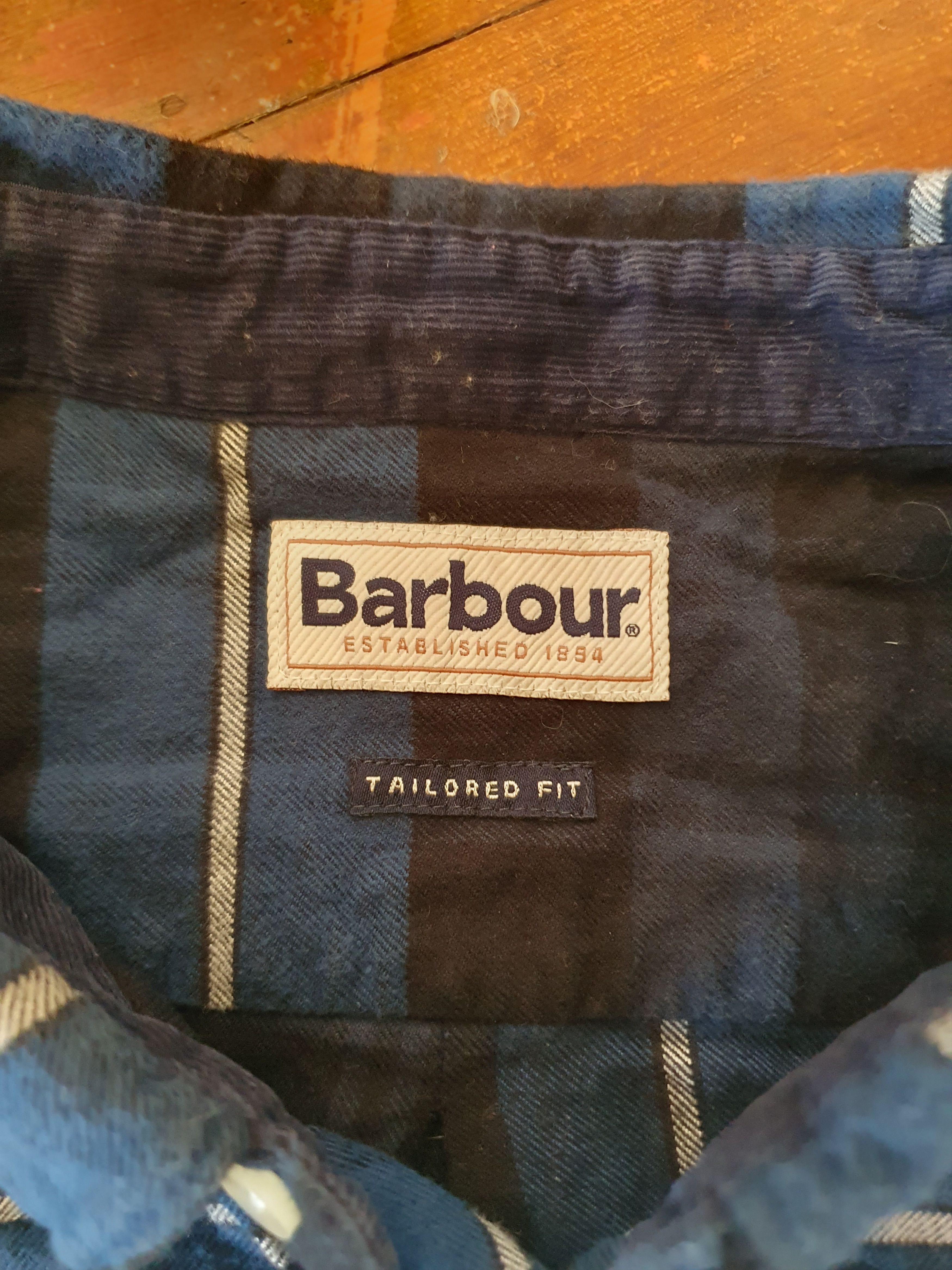 Barbour Barbour Tailored Fit Flannel Shirt AW21 sz XL Size US XL / EU 56 / 4 - 2 Thumbnail
