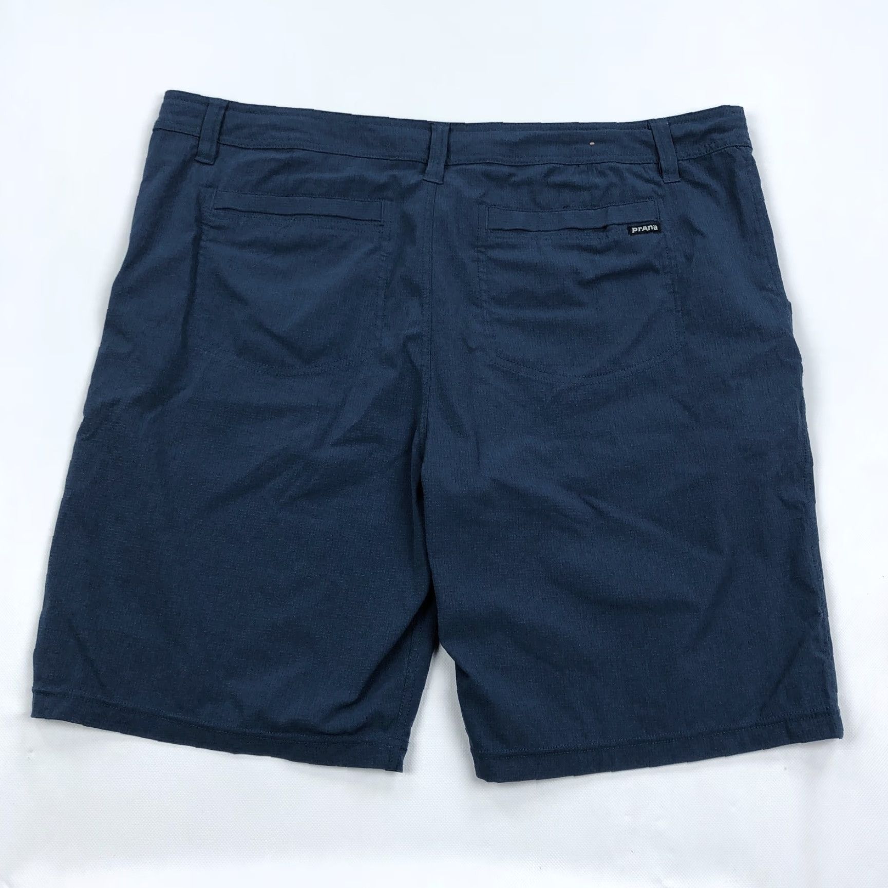 Prana prAna Men's Zion II Shorts Size 40 Blue Stretch Performance Casual Hybrid Walk Shorts Size US 40 / EU 56 - 4 Thumbnail