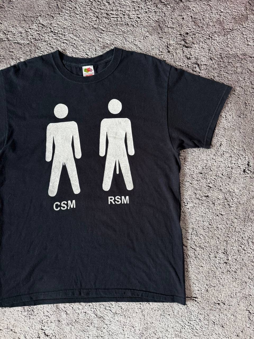 Vintage Vintage “CSM vs RSM” Funny Graphic Tee – Bottle Match 2009 Size US L / EU 52-54 / 3 - 4 Thumbnail