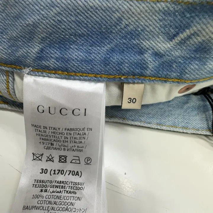 Gucci Gucci GUCCI Vintage Mid-Rise Straight Leg Jeans -2506 Size US 30 / EU 46 - 3 Thumbnail