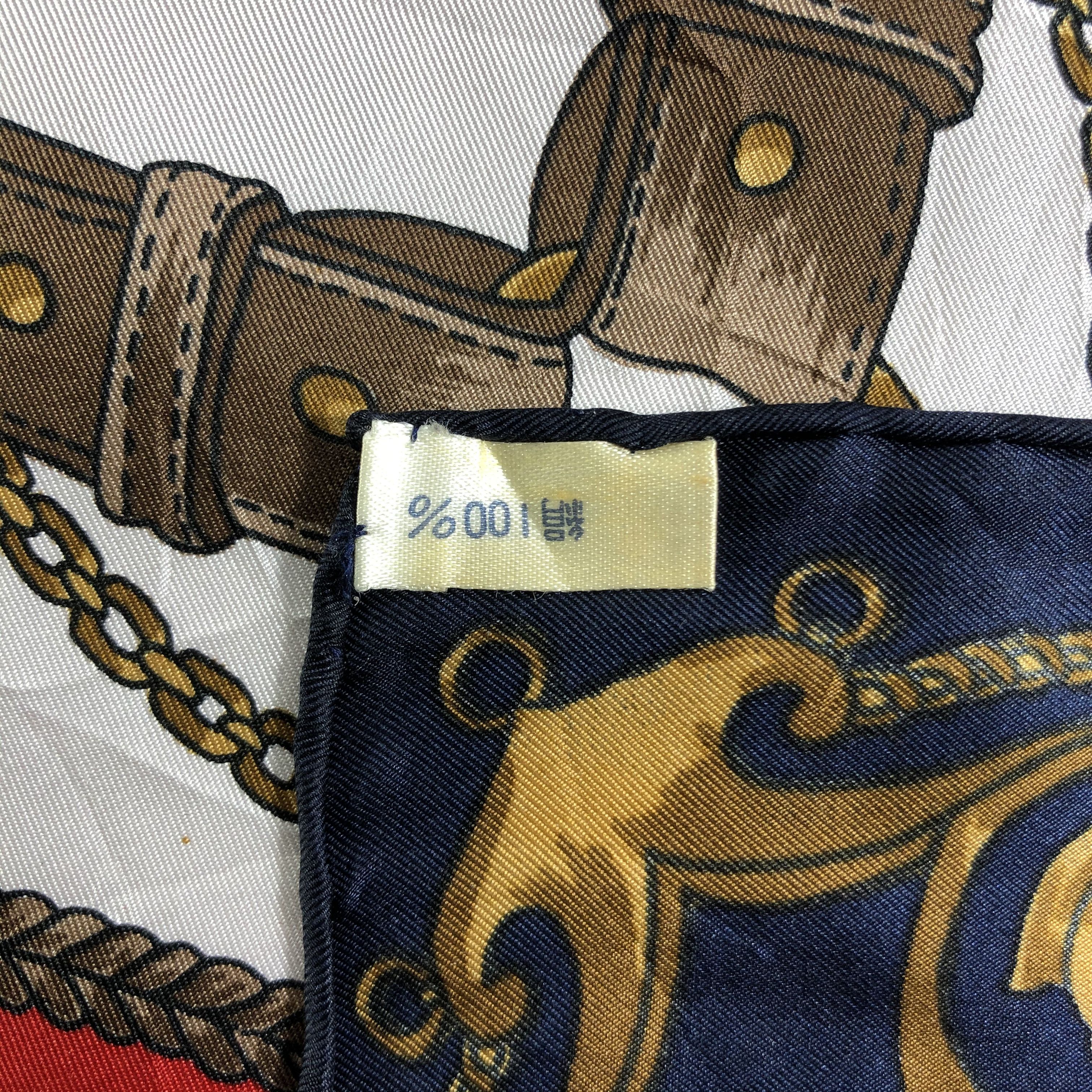 Vintage Vintage Silk Scarf Size ONE SIZE - 5 Thumbnail