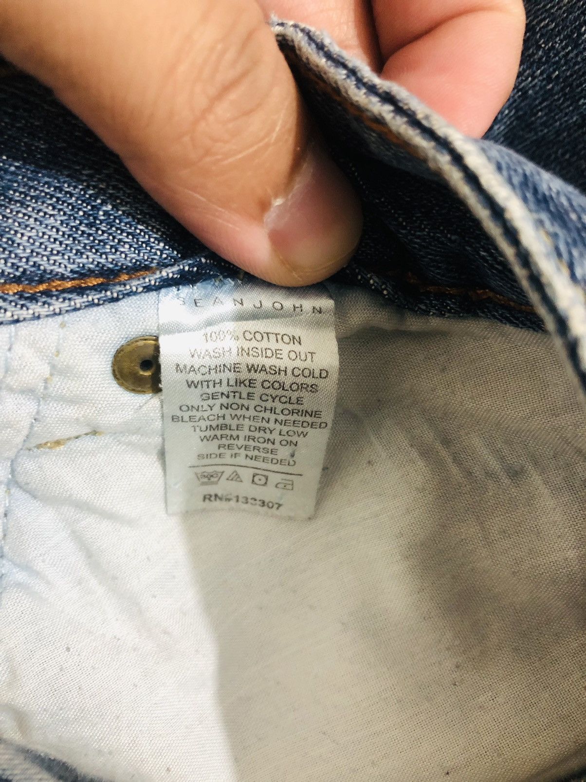 Sean John Y2K x SeanJohn x Streetwear Jeans Size US 34 / EU 50 - 8 Thumbnail