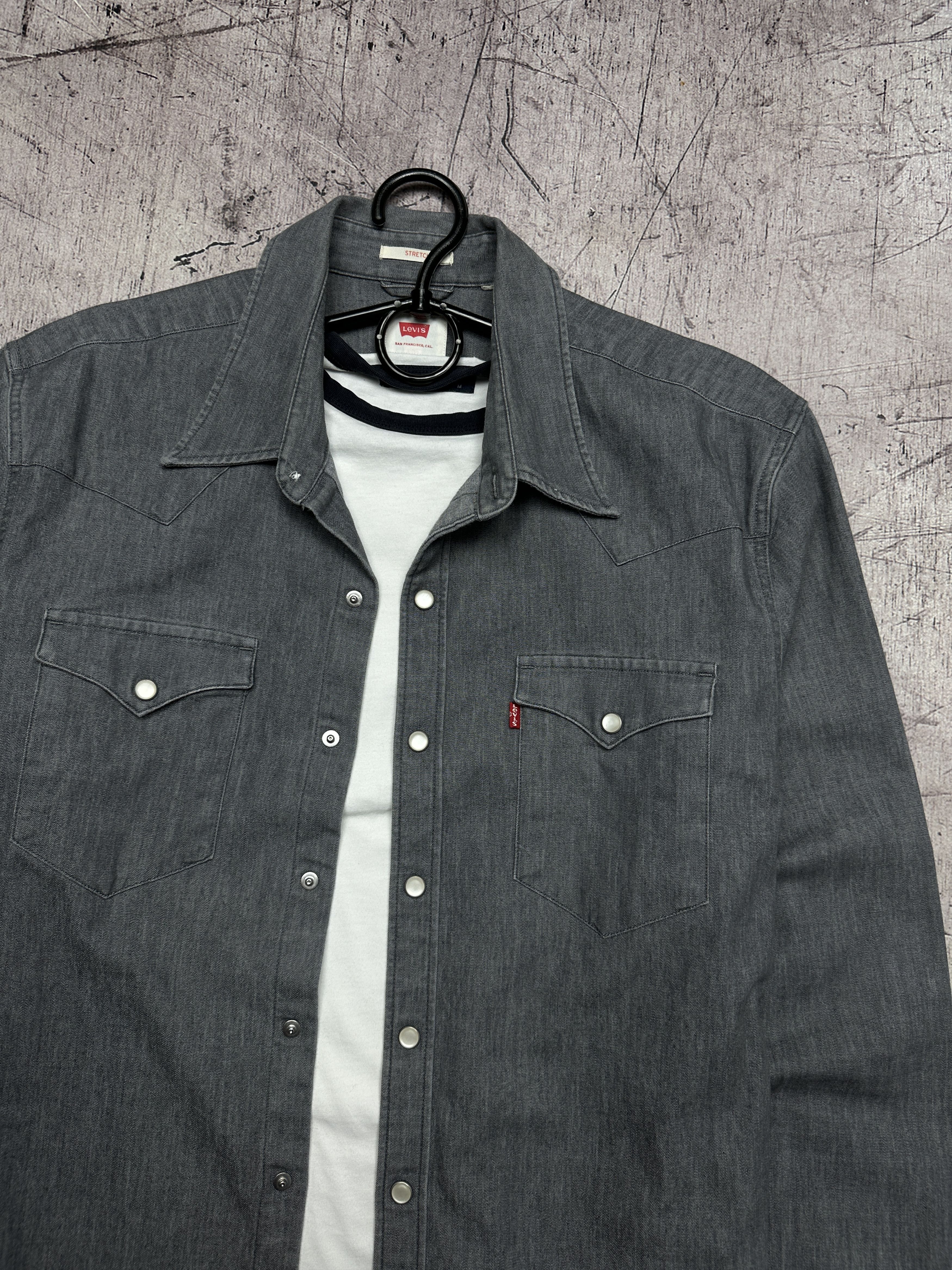 Levi's Levi's Vintage Mens Denim Shirt Size US M / EU 48-50 / 2 - 2 Thumbnail