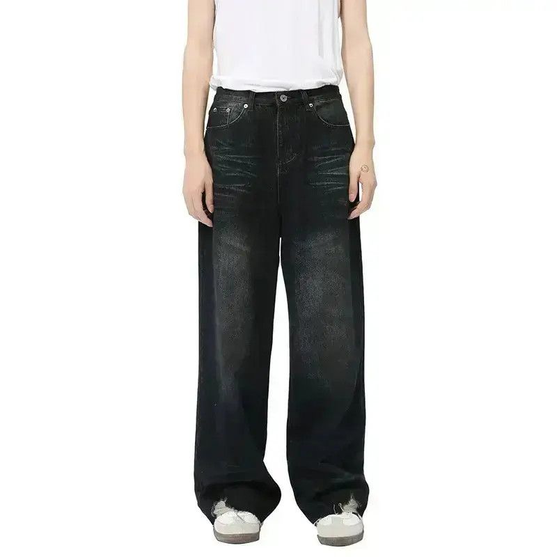 Japanese Brand Vintage Irregular Hole High Street Jeans Size US 32 / EU 48 - 2 Thumbnail