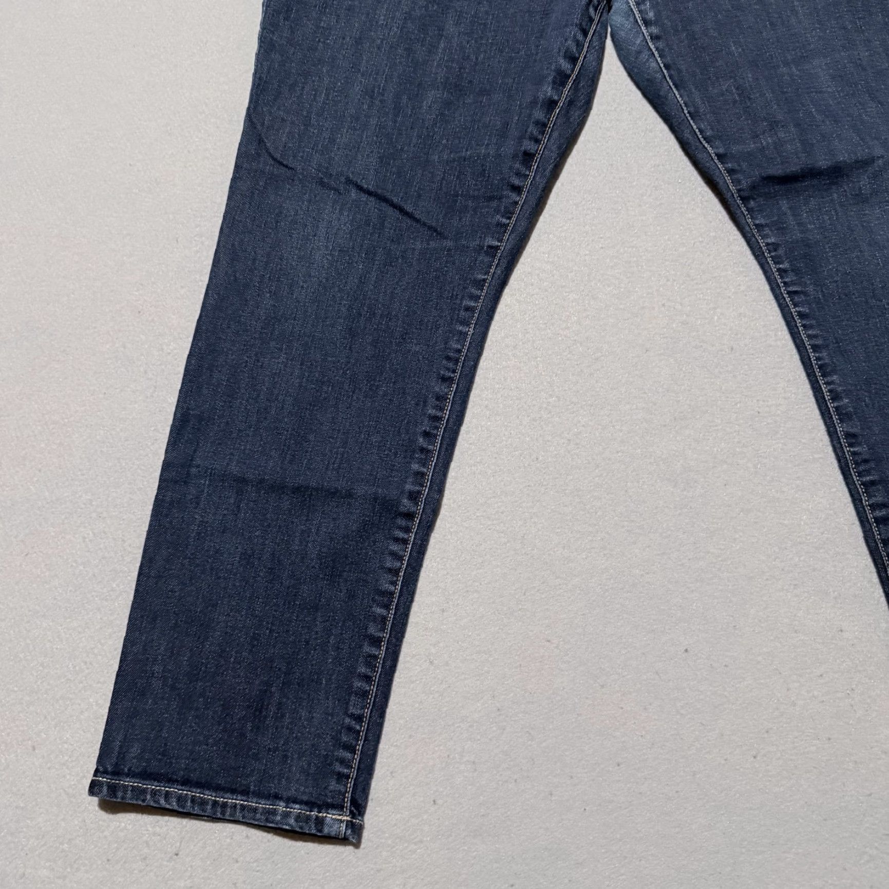 Vintage Arizona Jeans Jeans Women Blue 5-Pocket Stretch Pockets Zip Fly - 17 Short Denim Skinny City 90s Womens Size 38" / US 16 / IT 52 - 5 Thumbnail