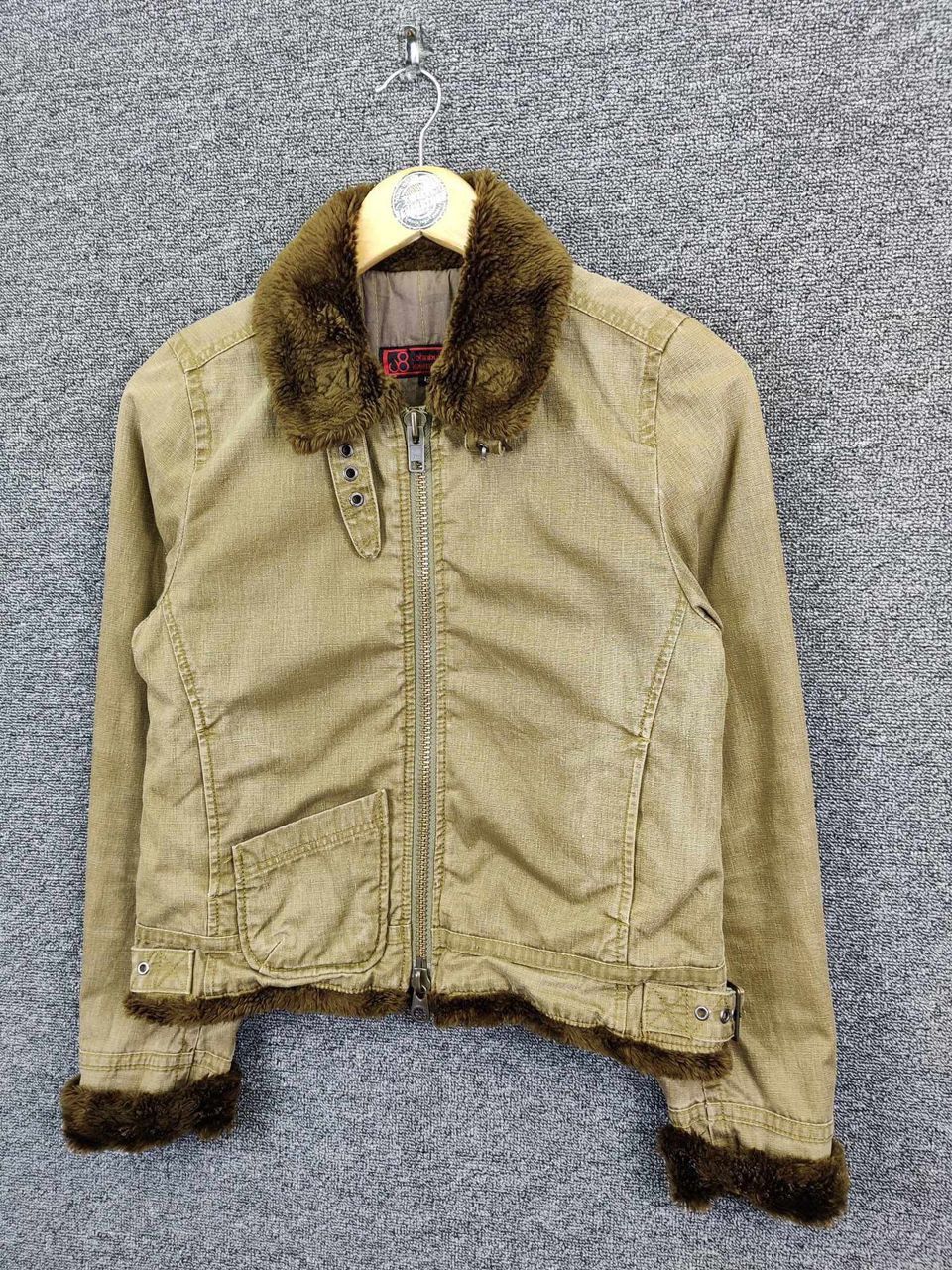 Johnbull Vintage Johnbull Kojima Seditionaries Shearling Denim Jacket Size US M / EU 48-50 / 2 - 2 Thumbnail