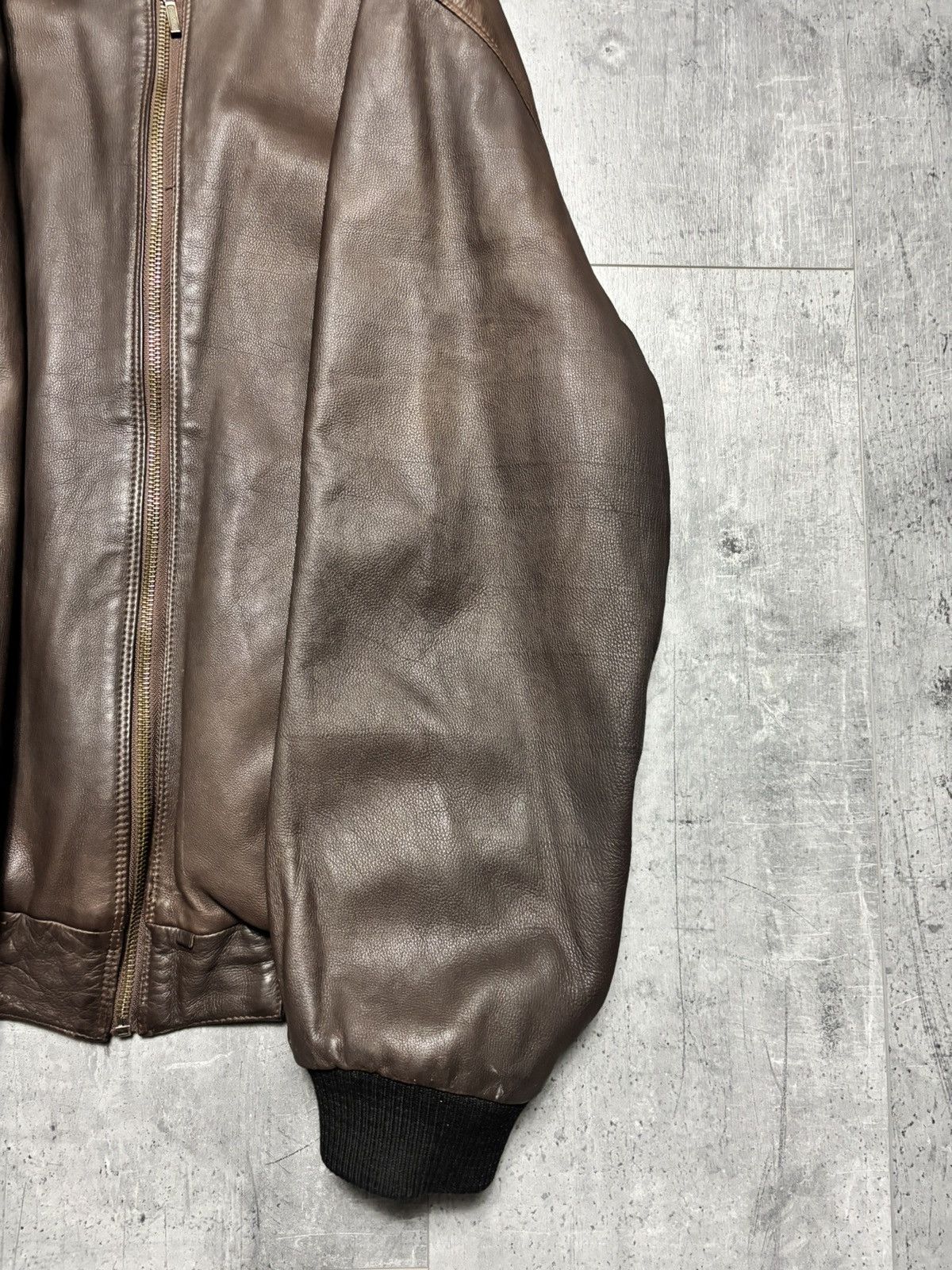 Yohji Yamamoto Balenciaga Yohji Yamamoto Saint Lauren Styled Leather Jacket Size US L / EU 52-54 / 3 - 13 Thumbnail