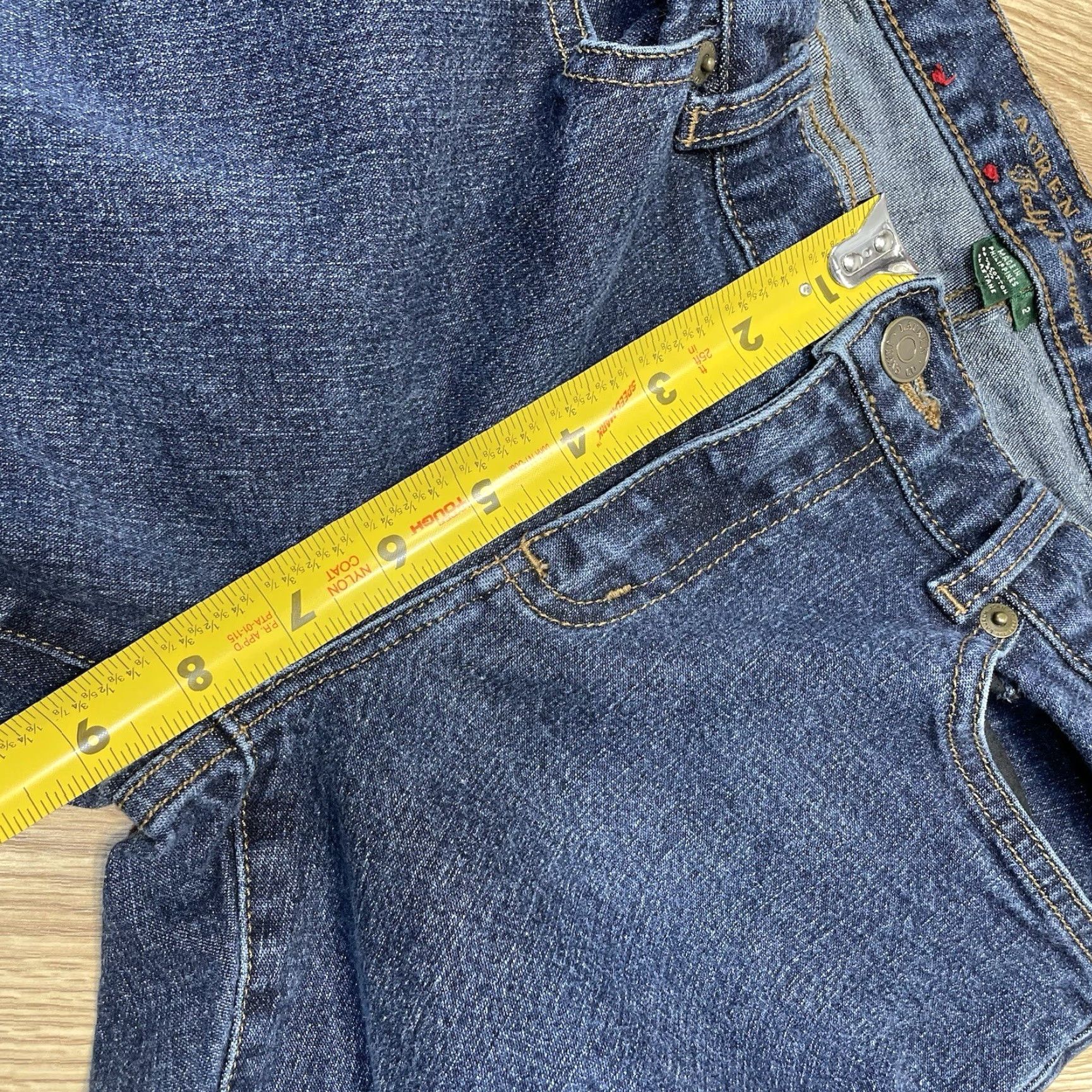 Denime VINTAGE Lauren Jeans Co. Women’s Bootcut Jeans Size 2 Blue Denim Low Rise Size 26" / US 2 / IT 38 - 5 Thumbnail