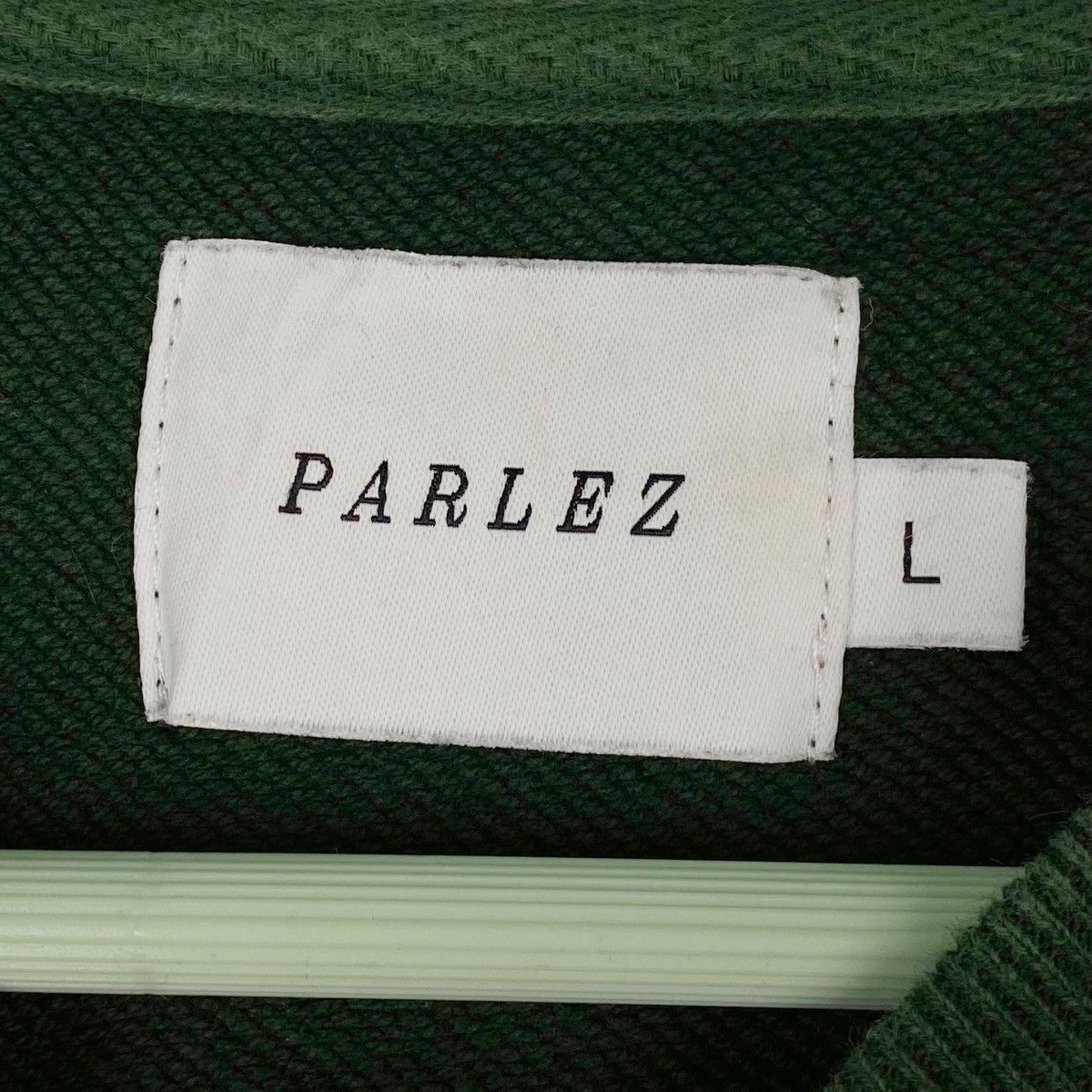 Parlez × Vintage Vintage Parlez Embroidered Crewneck Sweatshirt Green Size US L / EU 52-54 / 3 - 5 Thumbnail