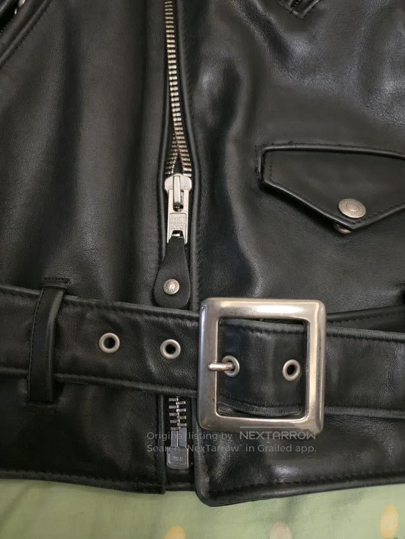 Schott Schott 118 Leather Jacket Size US XS / EU 42 / 0 - 7 Thumbnail