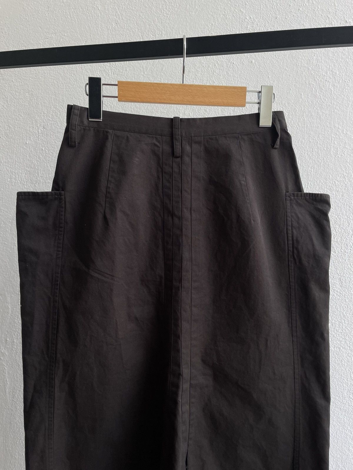 Yohji Yamamoto Vintage Yohji Yamamoto Pencil Pocket Skirts Size 26" / US 2 / IT 38 - 11 Thumbnail
