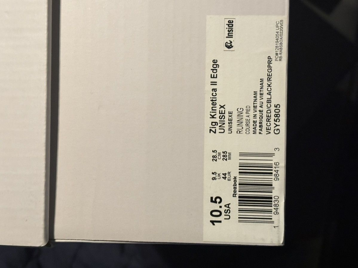 Reebok ASAP Nast x Reebok zig Kinetica II Edge Size US 10.5 / EU 43-44 - 6 Thumbnail