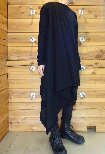 Julius Julius 7 100% Wool Asymmetric Drape LS Tee size 2 (16 AW) Size US M / EU 48-50 / 2 - 2 Thumbnail