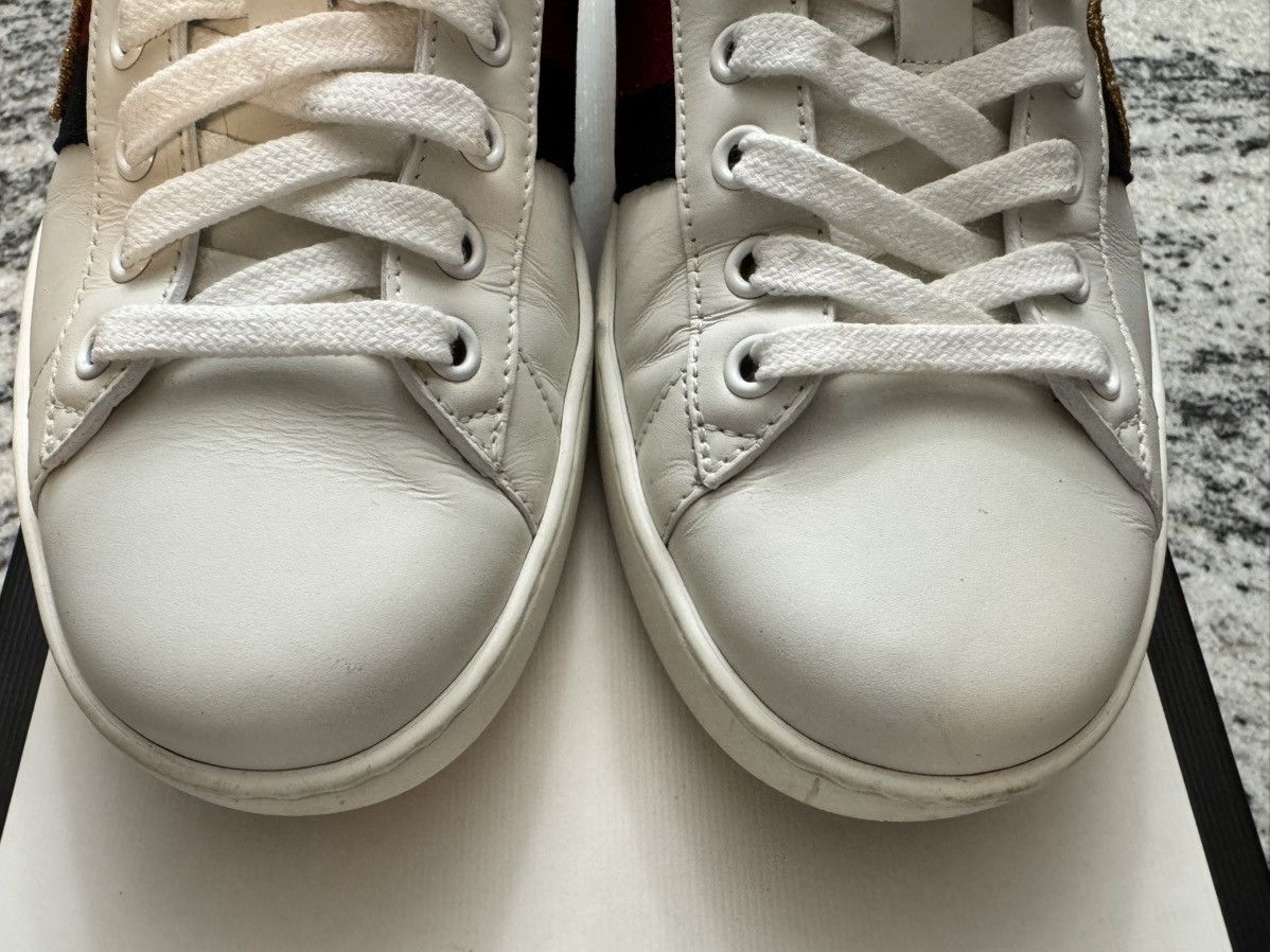 Gucci Gucci Ace embroidered “Loved” sneaker Size US 6.5 / EU 39-40 - 8 Thumbnail