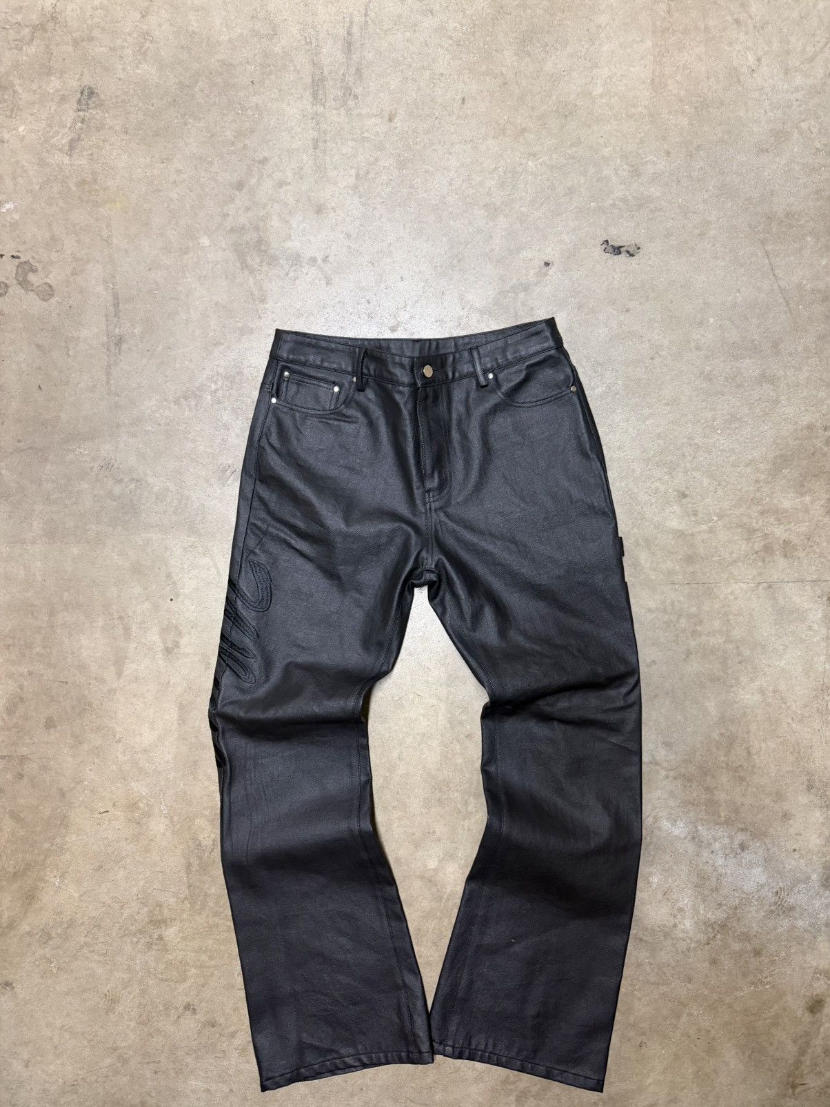 Other Wax Leather Denim Size US 32 / EU 48 - 3 Thumbnail
