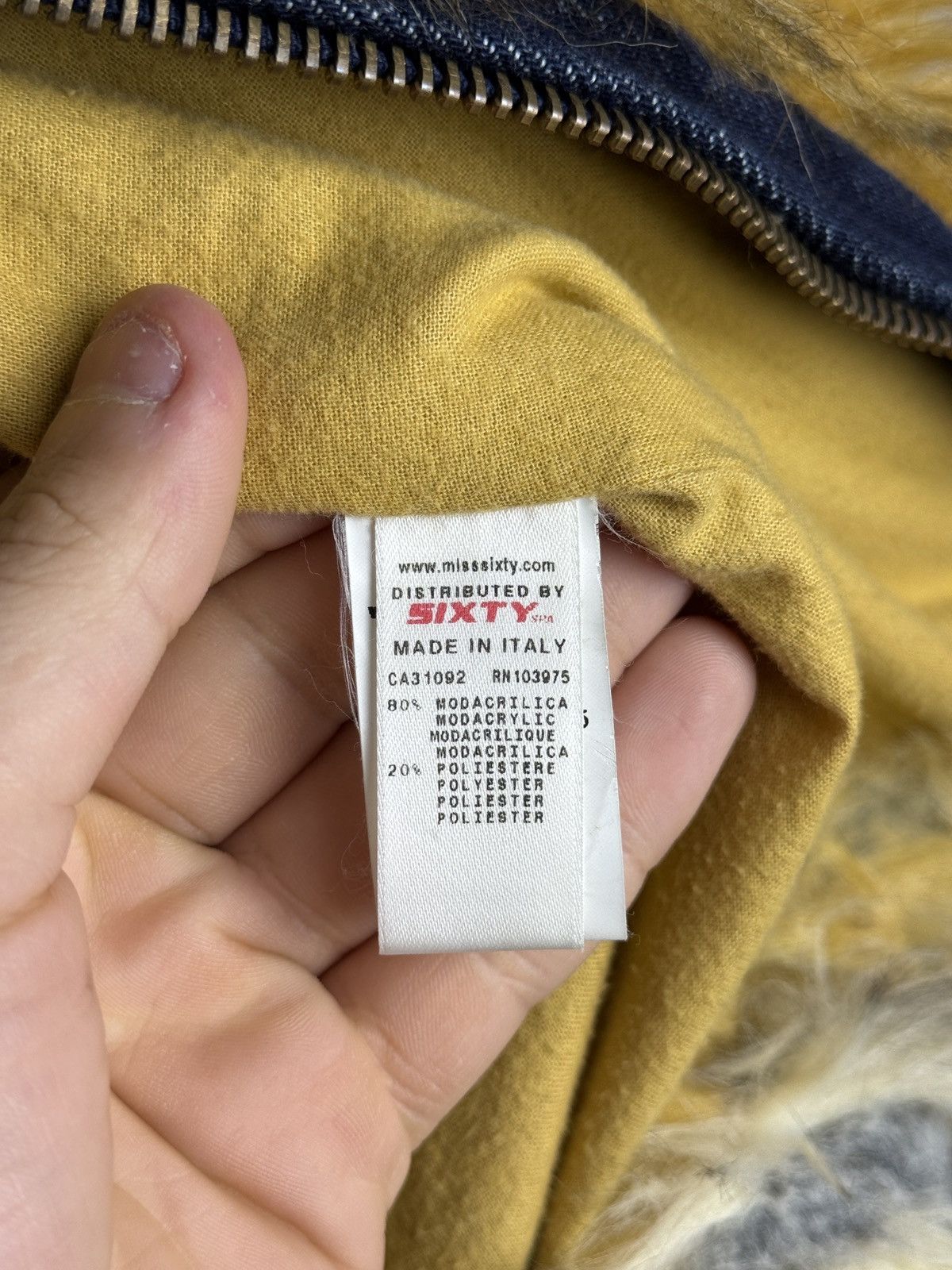 Miss Sixty Miss Sixty Fox Graphic Teddy Faux Fur Coat Y2K Sherpa Jacket Size S / US 4 / IT 40 - 16 Thumbnail