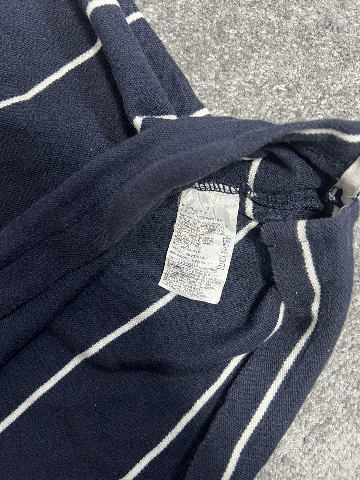 Designer × Nautica × Vintage Nautica Vintage striped Polo Shirt Size US L / EU 52-54 / 3 - 3 Thumbnail