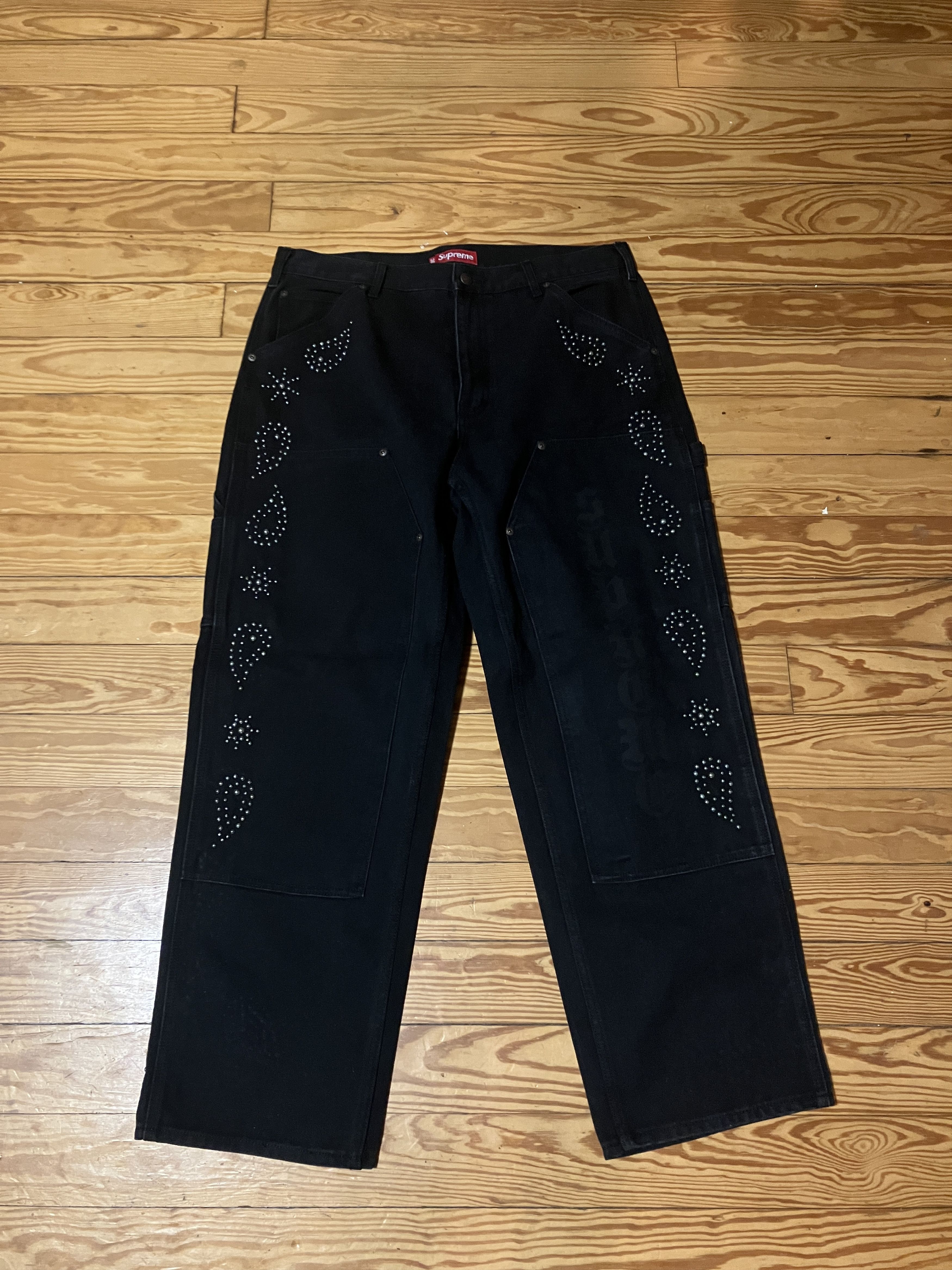 大量入荷中 Supreme Paisley Studded Double Knee - メンズ