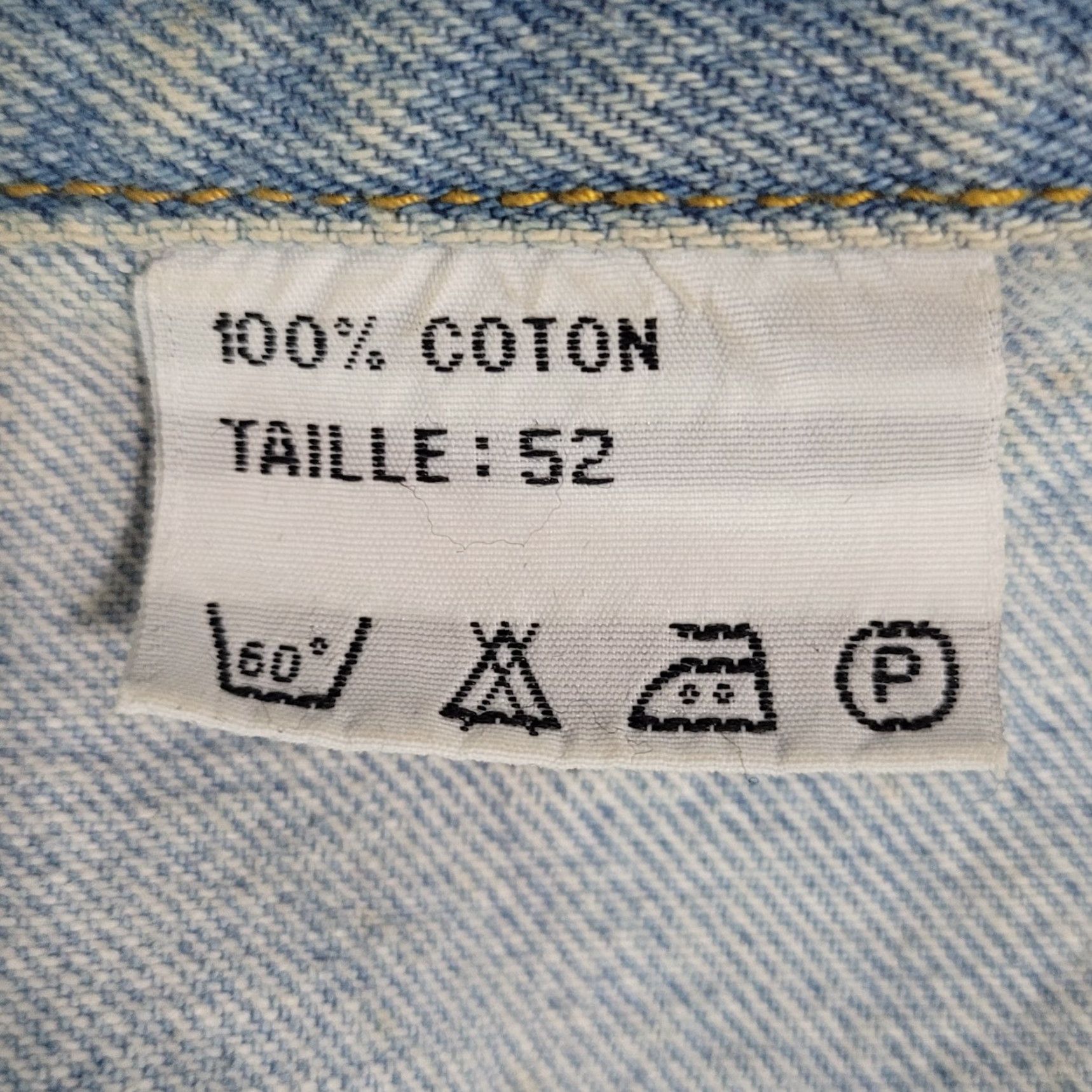 Denime VINTAGE The Raiders Motorcycles Blue Denim Heavy Cotton Light Wash Jean Jacket Size 52 Size US 36 / EU 52 - 4 Thumbnail