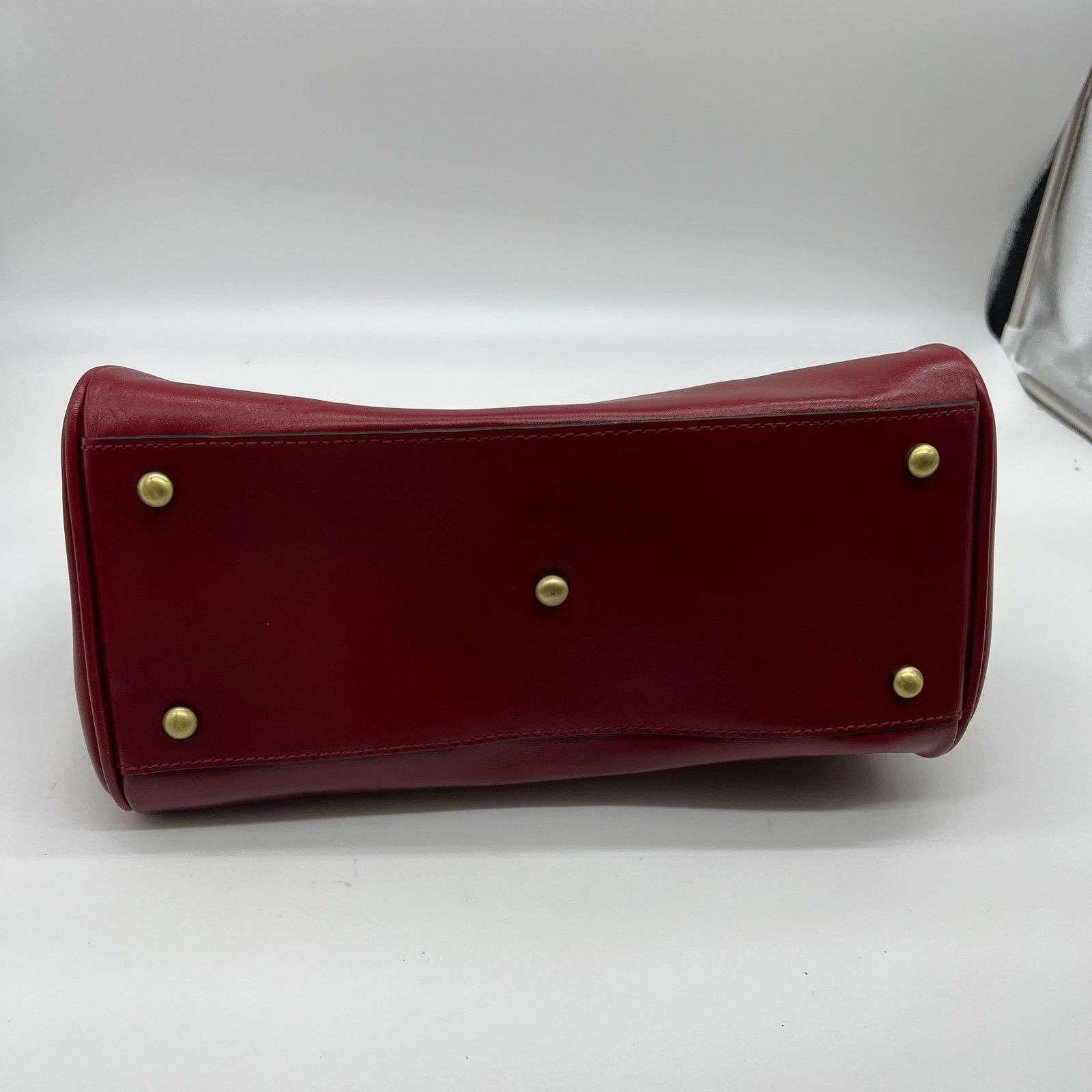 Other Patricia Nash Discovery Brianza Leather Frame Bags Ruby Red Size ONE SIZE - 12 Thumbnail