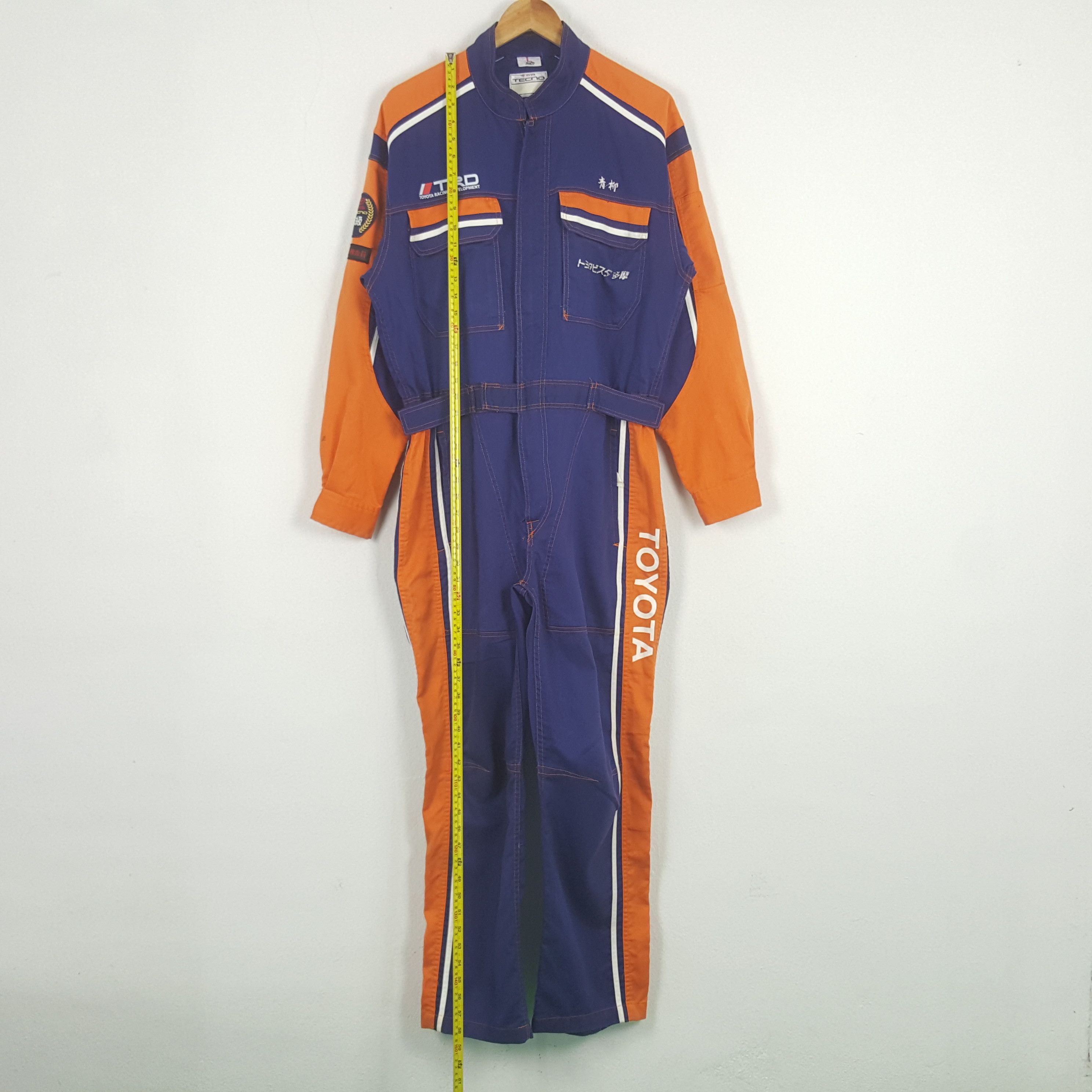 Japanese Brand Vintage TRD Toyota Racing Development Coverall Jacket RR16 Size US M / EU 48-50 / 2 - 7 Thumbnail
