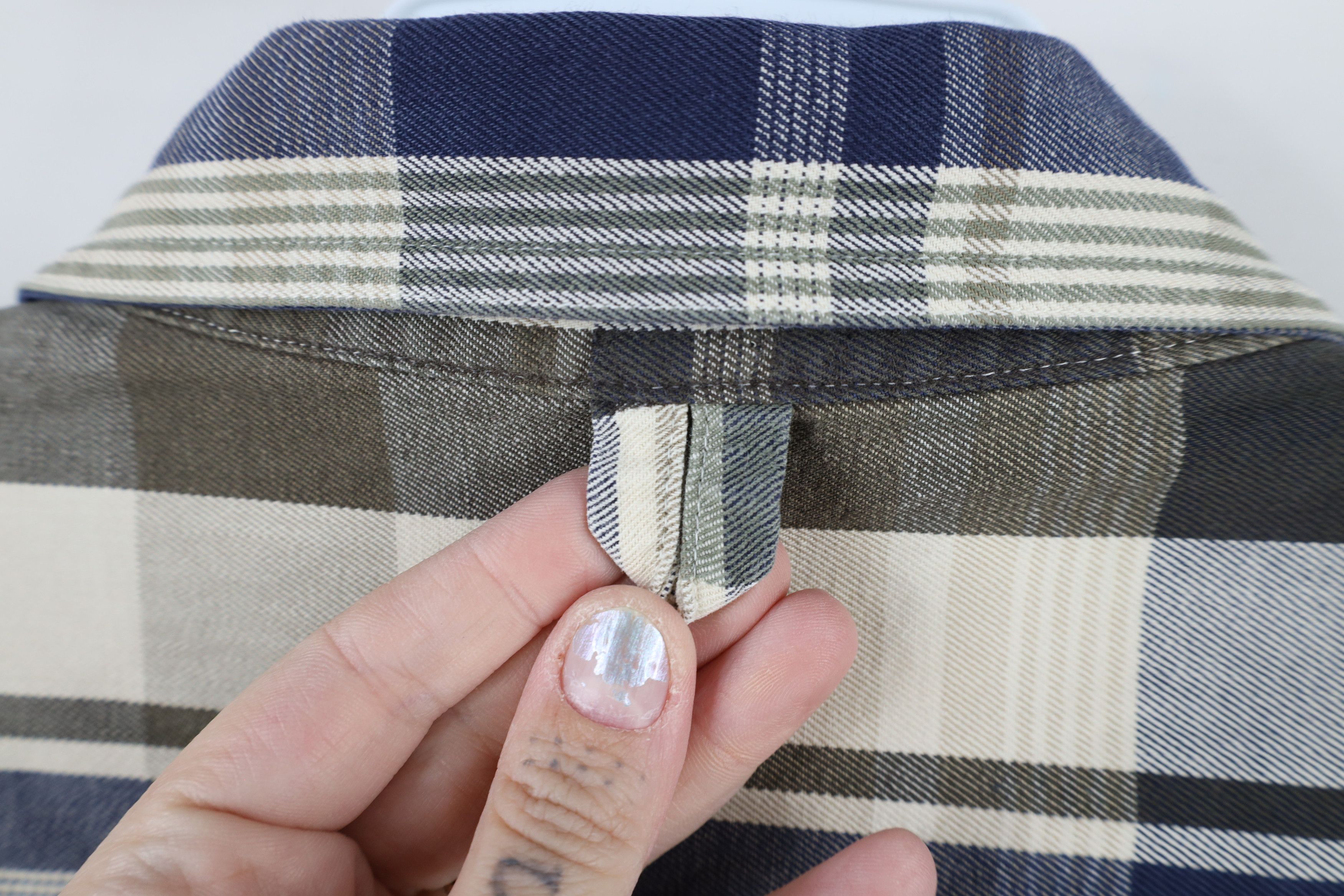 Vintage Vintage 90s Streetwear Heavyweight Twill Button Shirt Plaid Size US XL / EU 56 / 4 - 6 Thumbnail