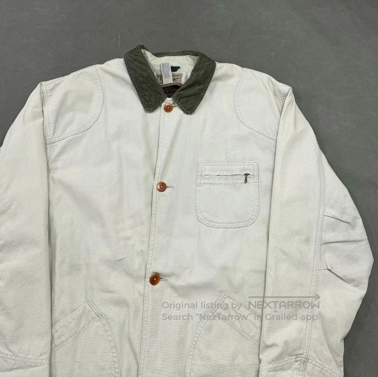 L.L. Bean 90s L.L.Bean Hunting Canvas Cotton Jacket. Size US XL / EU 56 / 4 - 3 Thumbnail