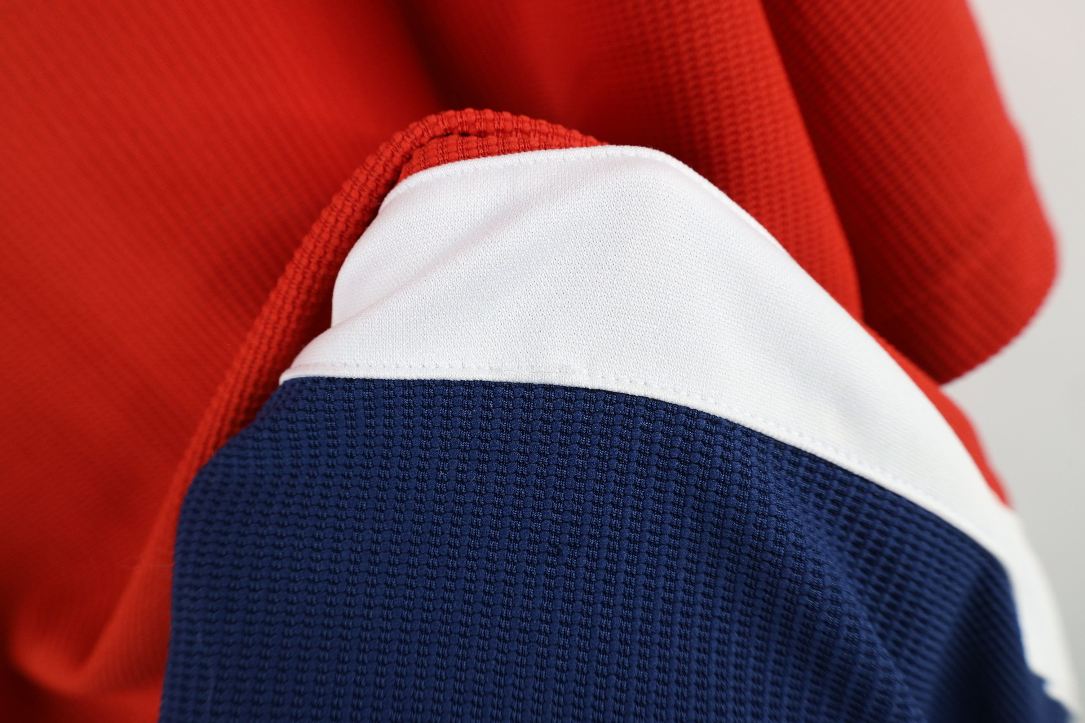 Diadora × Vintage Vintage 90s Diadora Waffle Knit Soccer Jersey Football Size US XL / EU 56 / 4 - 10 Thumbnail