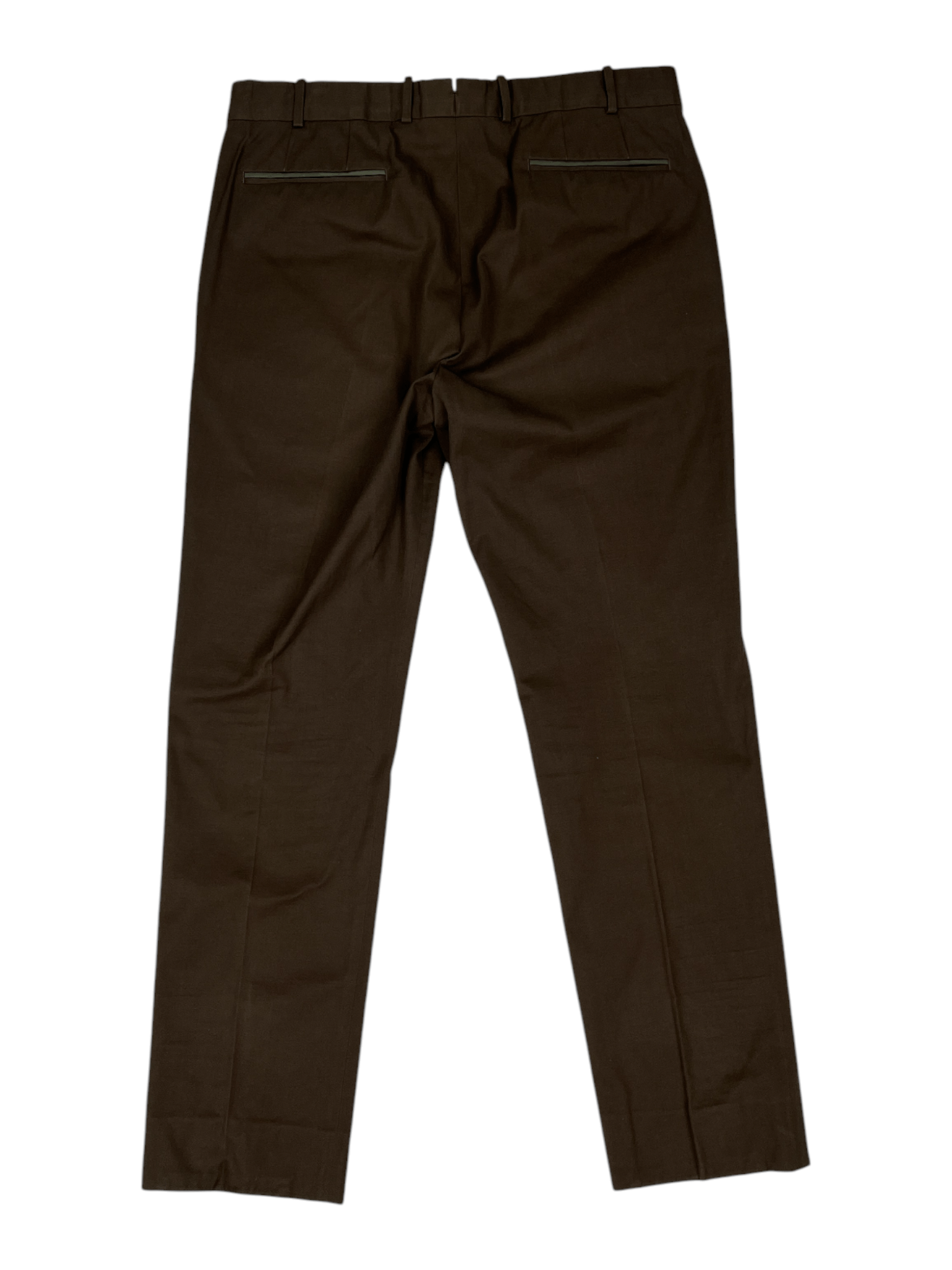 Berluti Berluti Olive Green Cotton Chino Pants Size US 36 / EU 52 - 2 Thumbnail