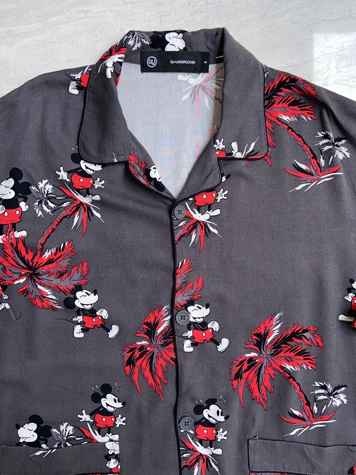GU × Undercover GU x UNDERCOVER Mickey Mouse Printed Shirt Size US M / EU 48-50 / 2 - 3 Thumbnail