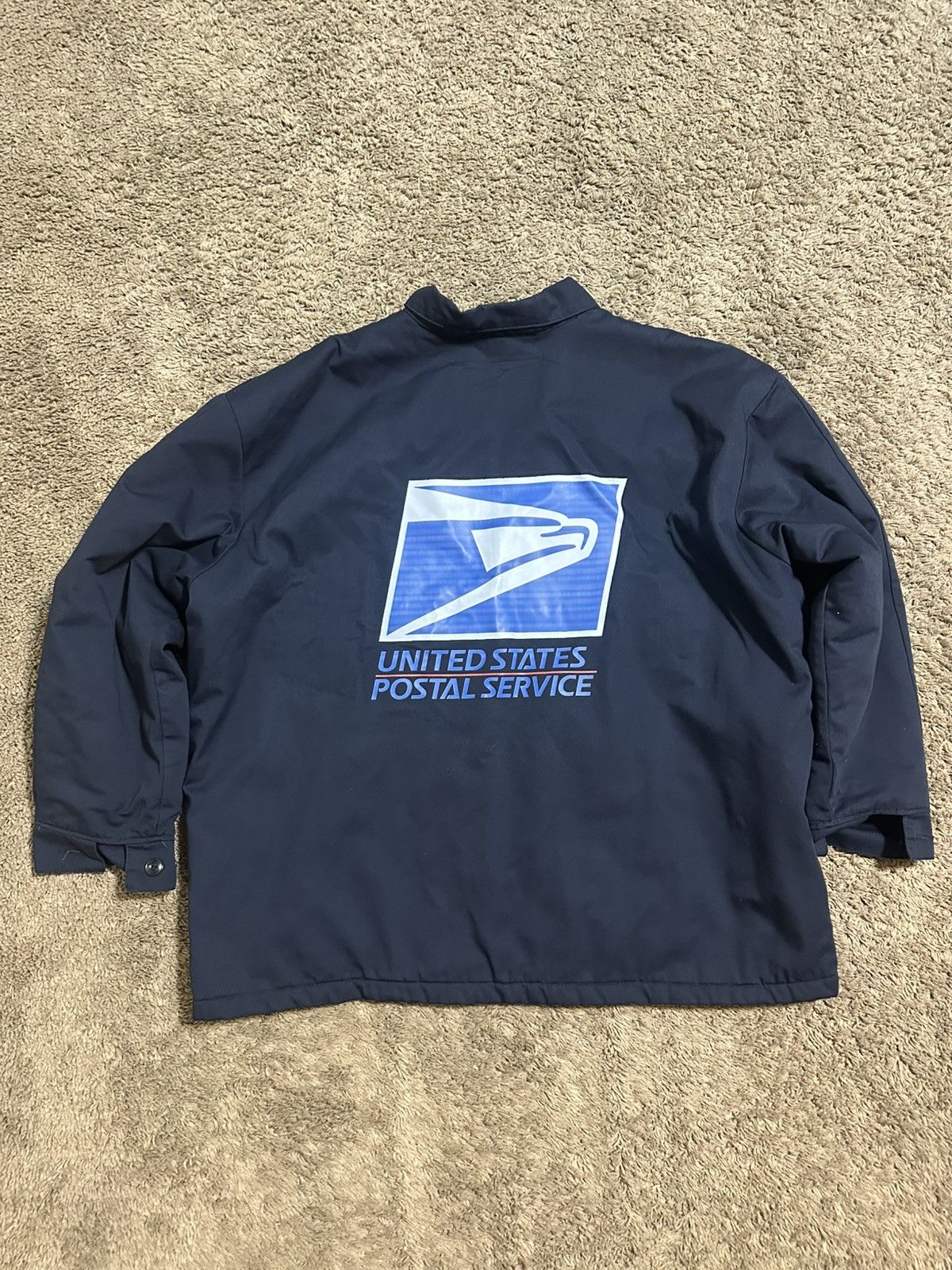Anti Social Social Club Vintage USPS mailman “triple navy” jacket 90s size 2XL Size US XXL / EU 58 / 5 - 1 Thumbnail