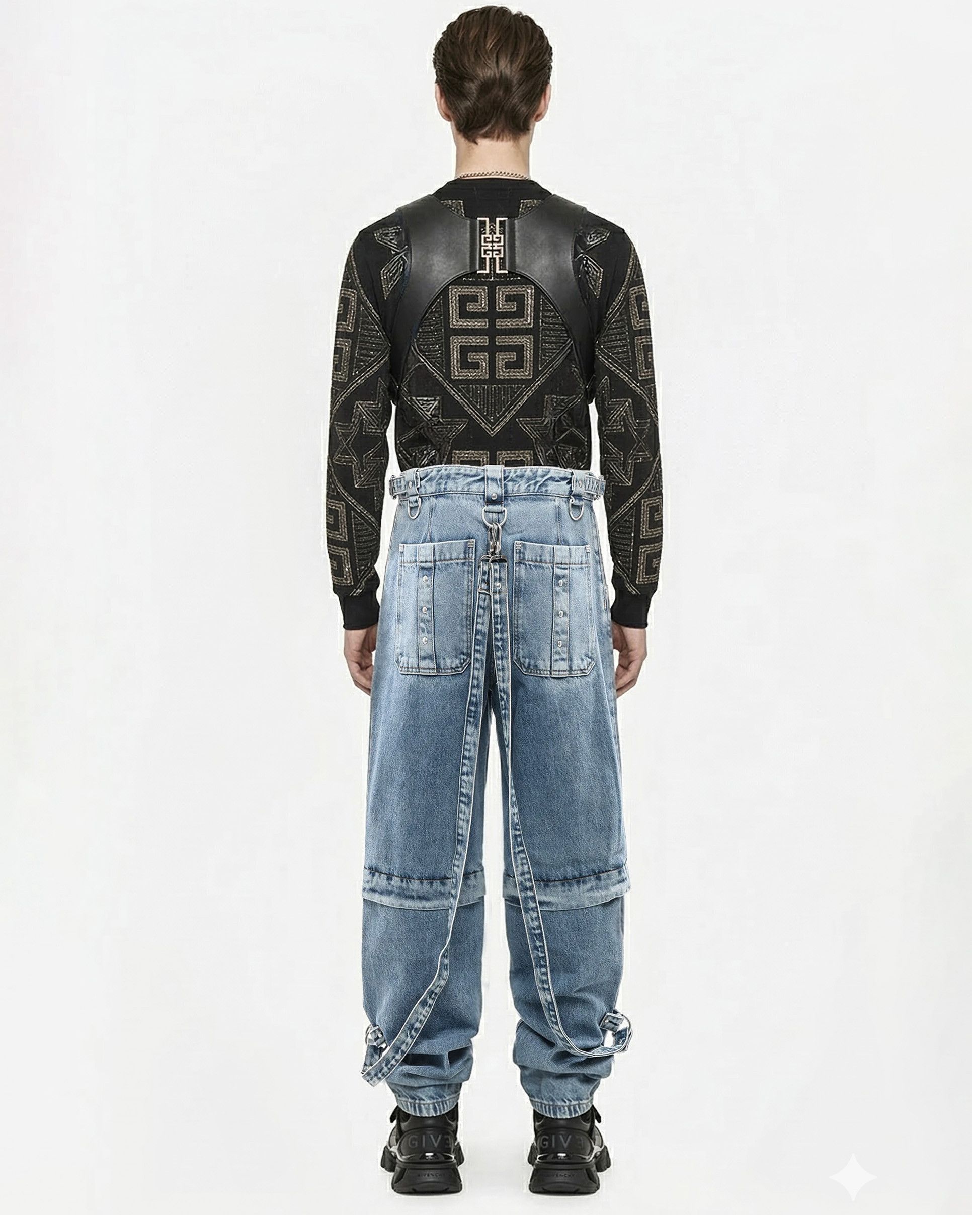 Givenchy Utility Fit Denims With Modular Design Size US 31 - 2 Thumbnail