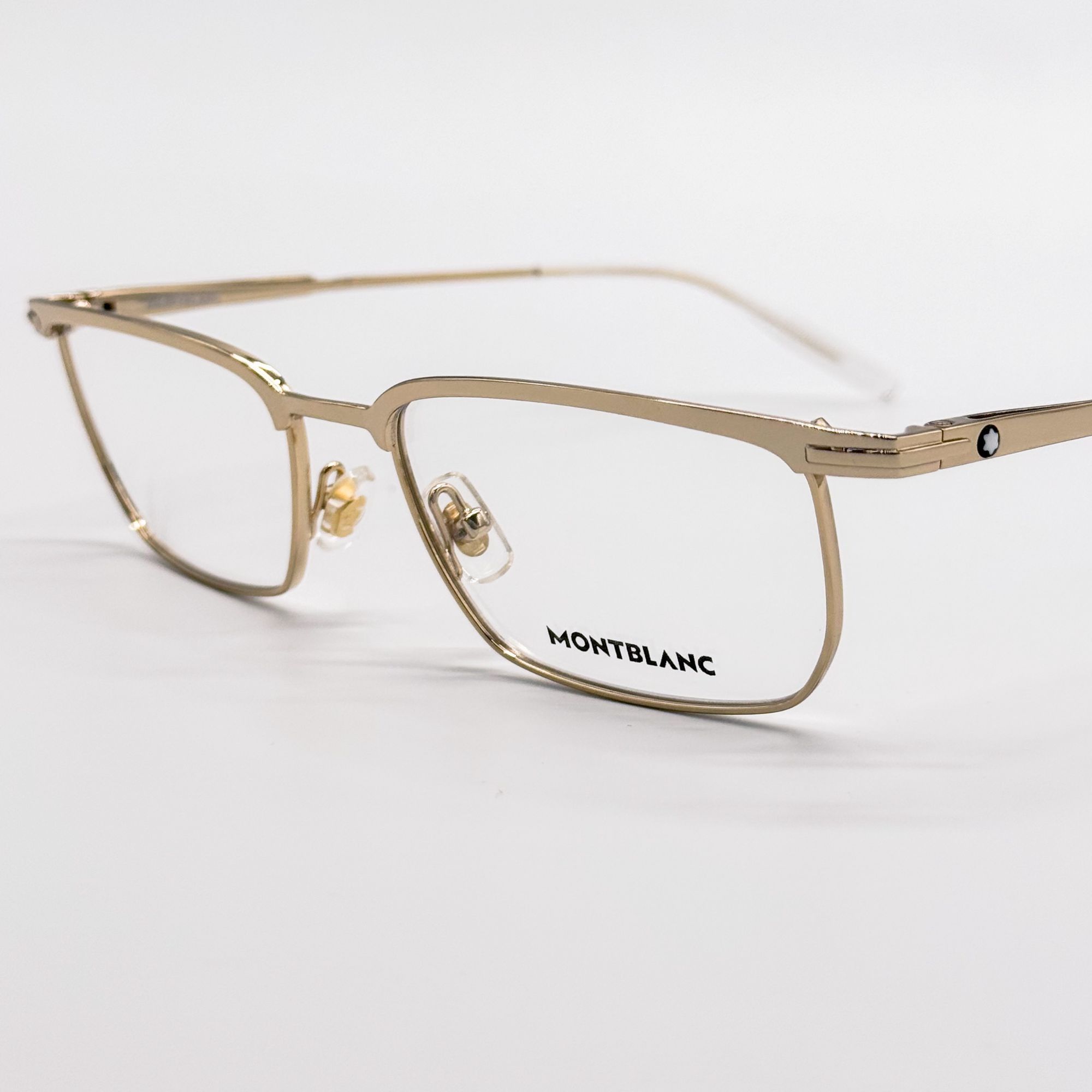 Montblanc NEW MONTBLANC EYEGLASSES MB0219O 002 GOLD MEN EYEWEAR Size ONE SIZE - 6 Thumbnail