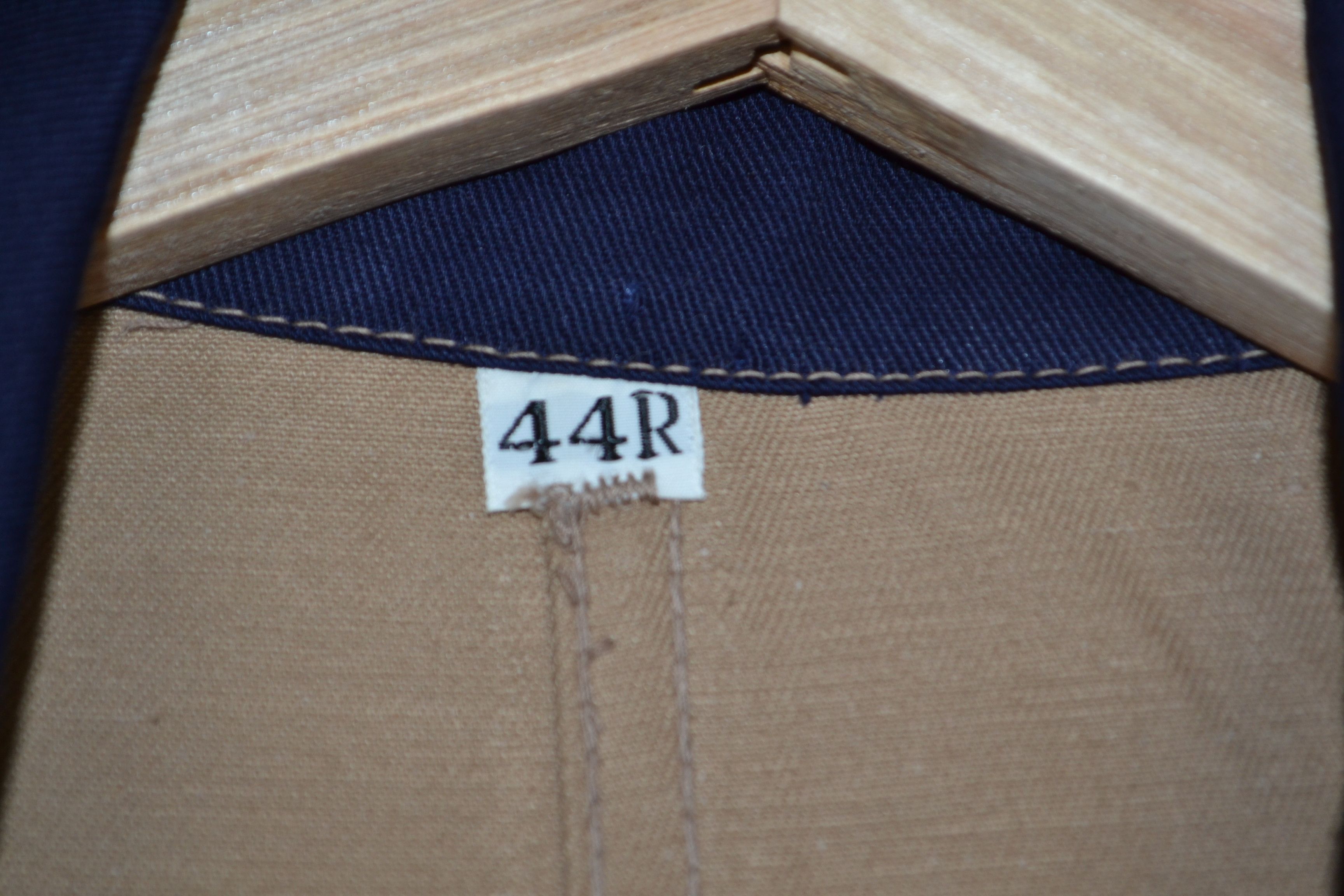 Vintage 1960s Vintage Workwear Workshop Coat 2 tone Union Made 44 Size US L / EU 52-54 / 3 - 4 Thumbnail
