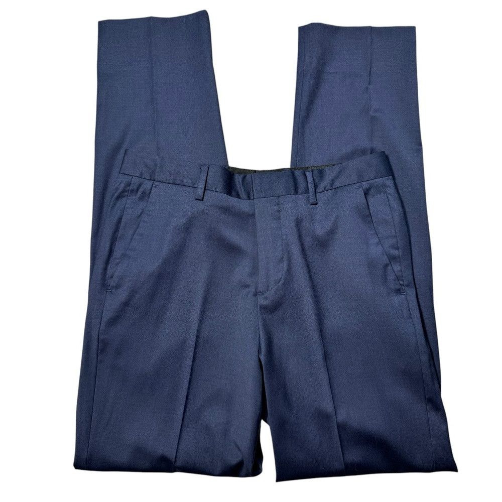 Bonobos New Bonobos Jetsetter Navy Wool Dress Classic Pants Size 30 Size US 30 / EU 46 - 4 Thumbnail